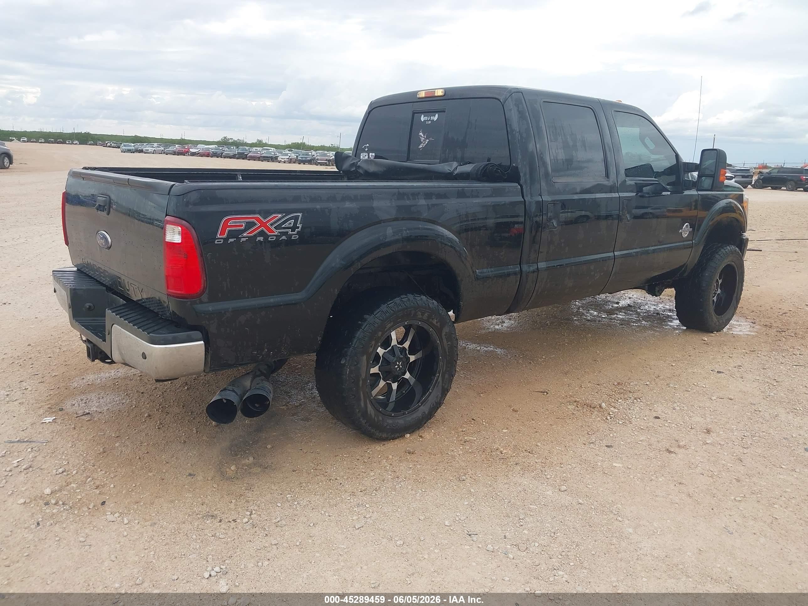 2012 Ford F-250 Lariat Black vin: 1FT7W2BT9CEC25461