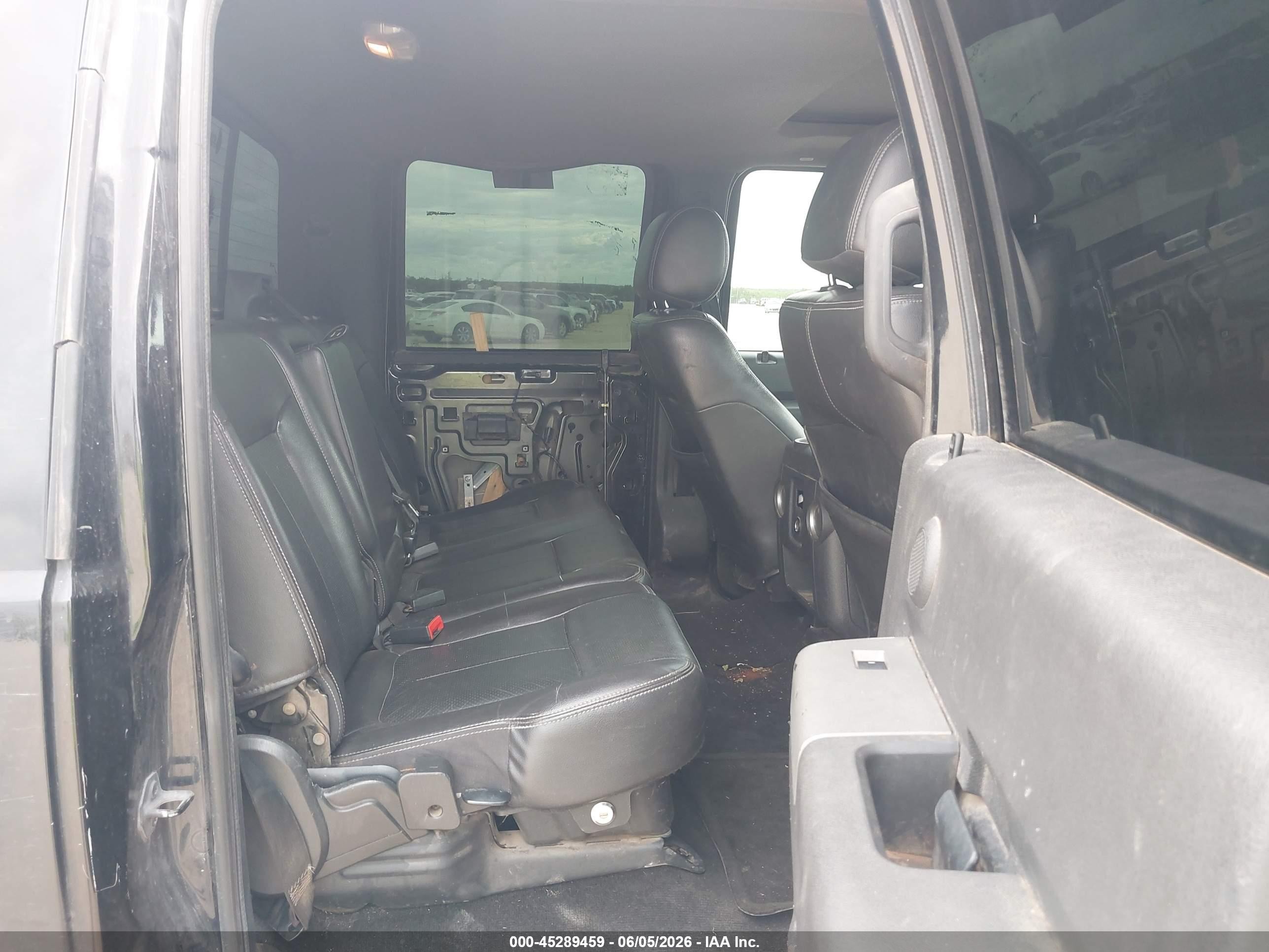2012 Ford F-250 Lariat Black vin: 1FT7W2BT9CEC25461