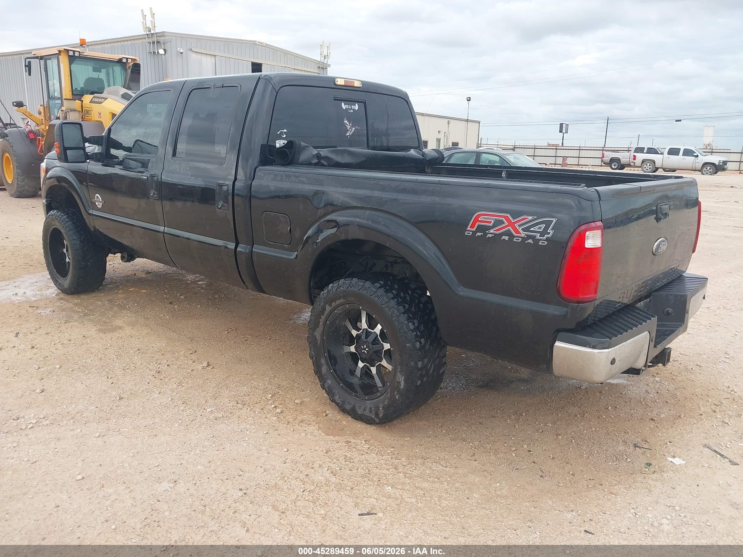2012 Ford F-250 Lariat Black vin: 1FT7W2BT9CEC25461