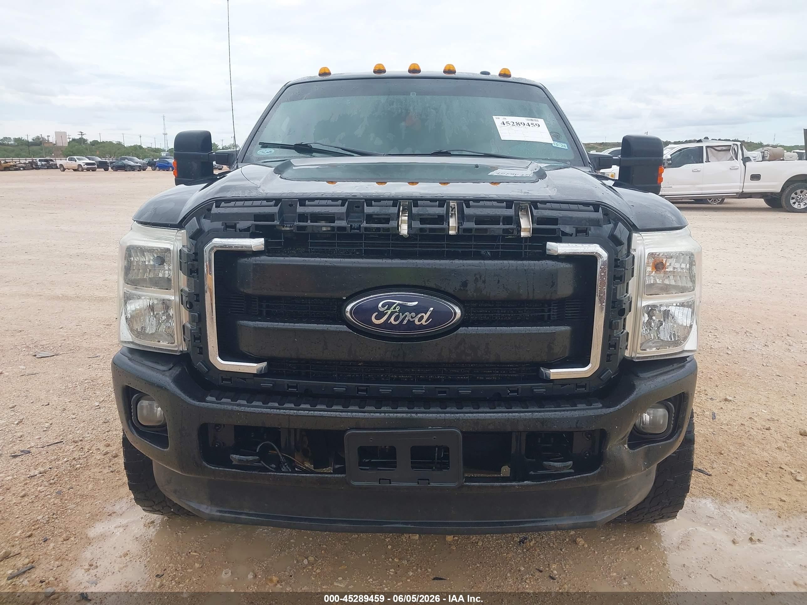 2012 Ford F-250 Lariat Black vin: 1FT7W2BT9CEC25461