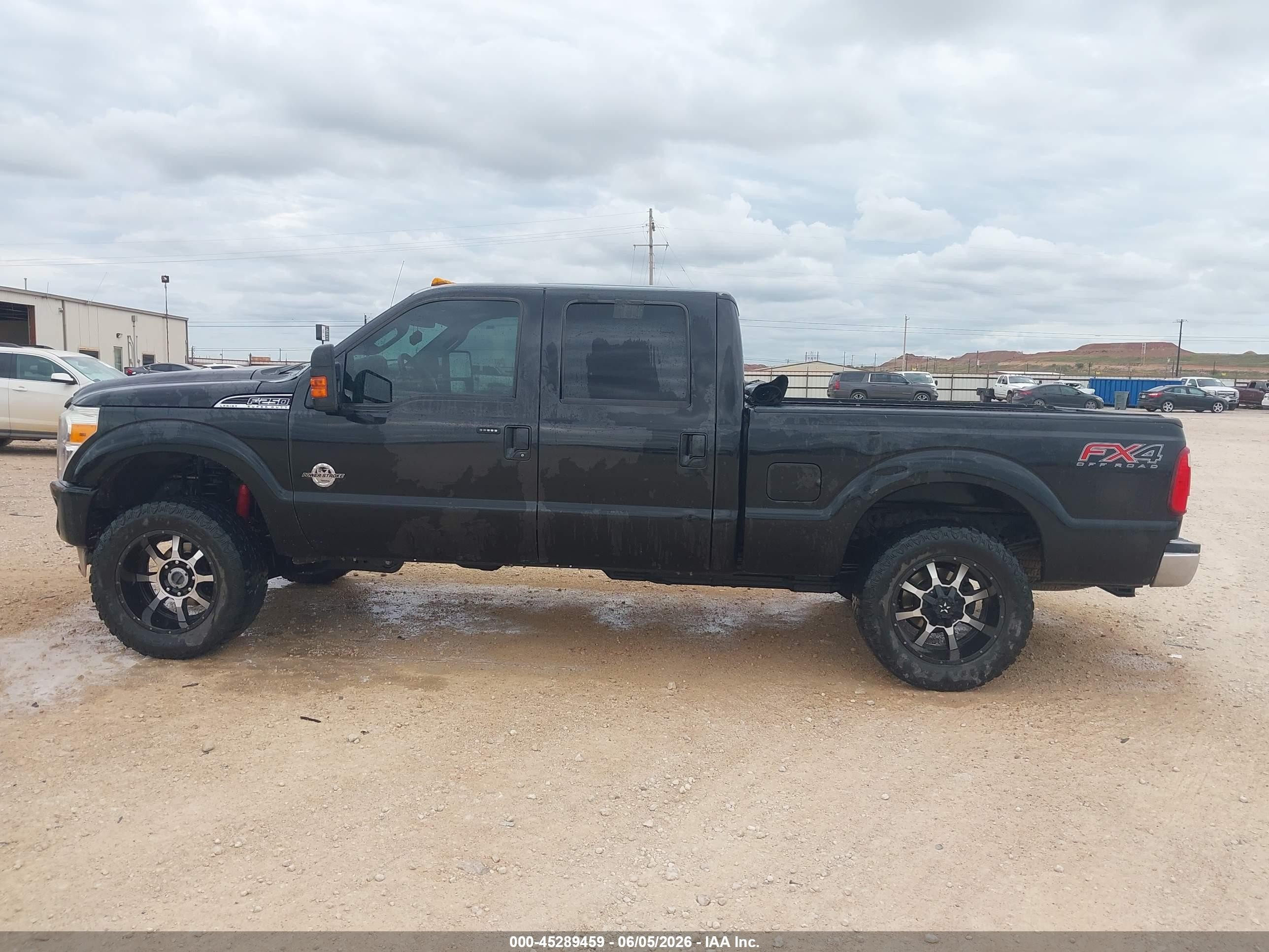 2012 Ford F-250 Lariat Black vin: 1FT7W2BT9CEC25461