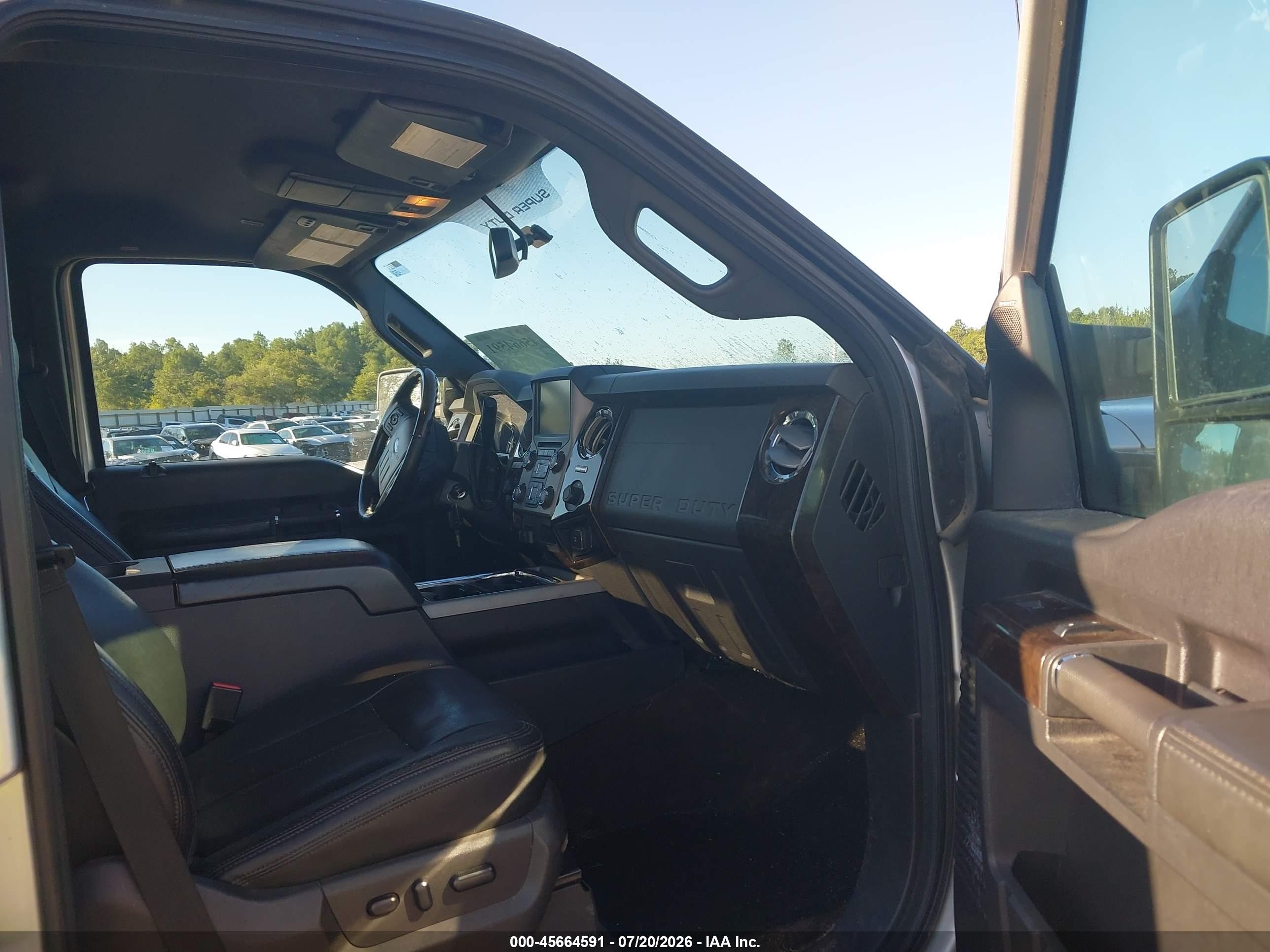 2013 Ford Super Duty F-250 Srw King Ranch/lariat/platinum/xl/xlt Silver vin: 1FT7W2BT9DEA89835