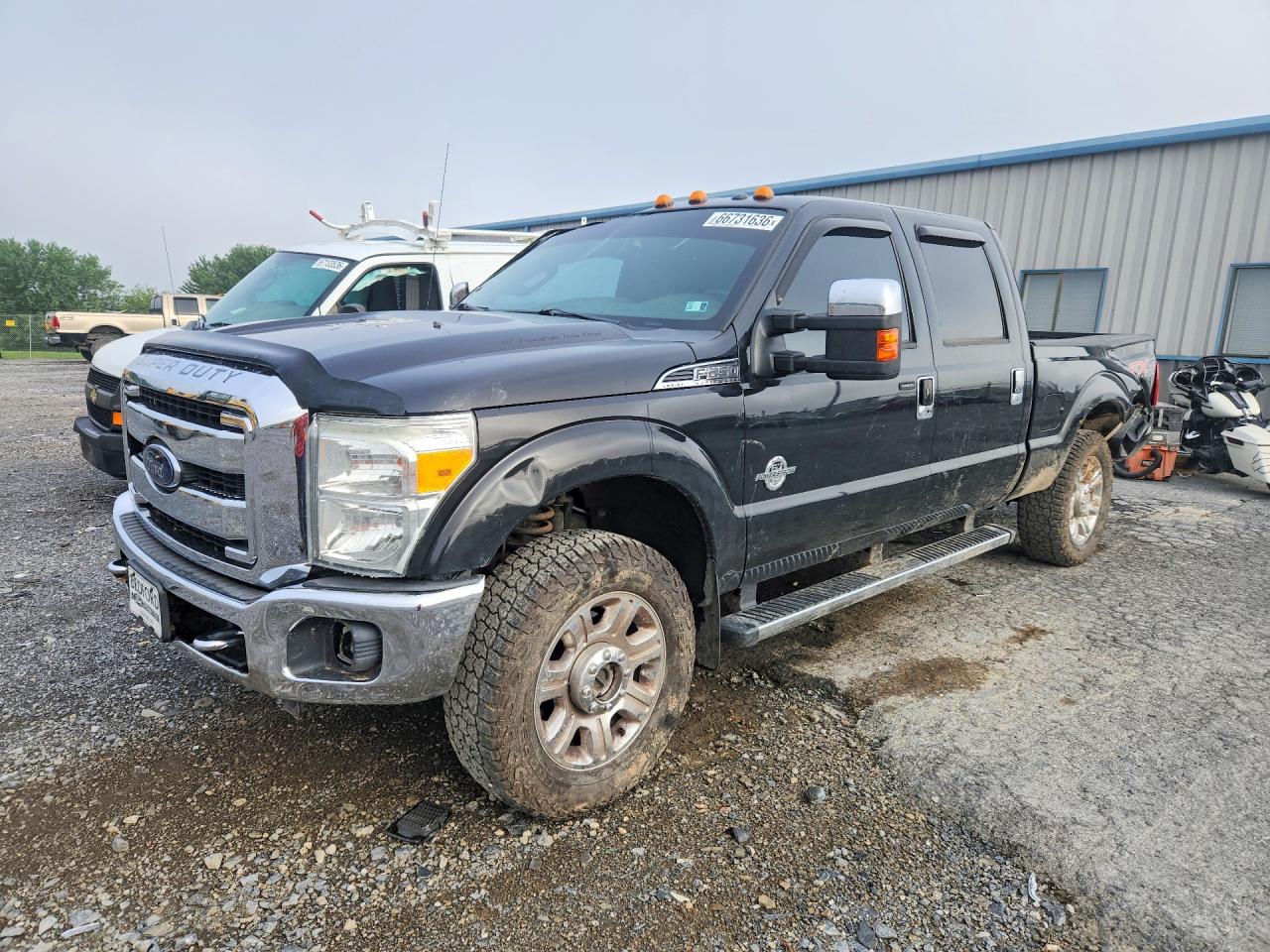 2013 Ford F250 Super Duty Black vin: 1FT7W2BT9DEB71001
