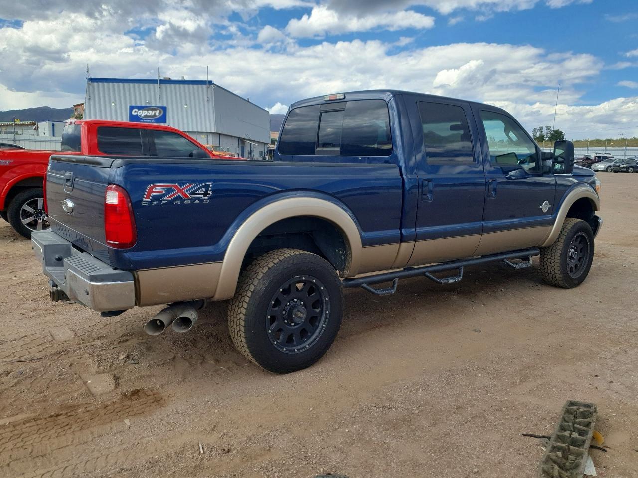 2014 Ford F250 Super Duty Blue vin: 1FT7W2BT9EEA84815