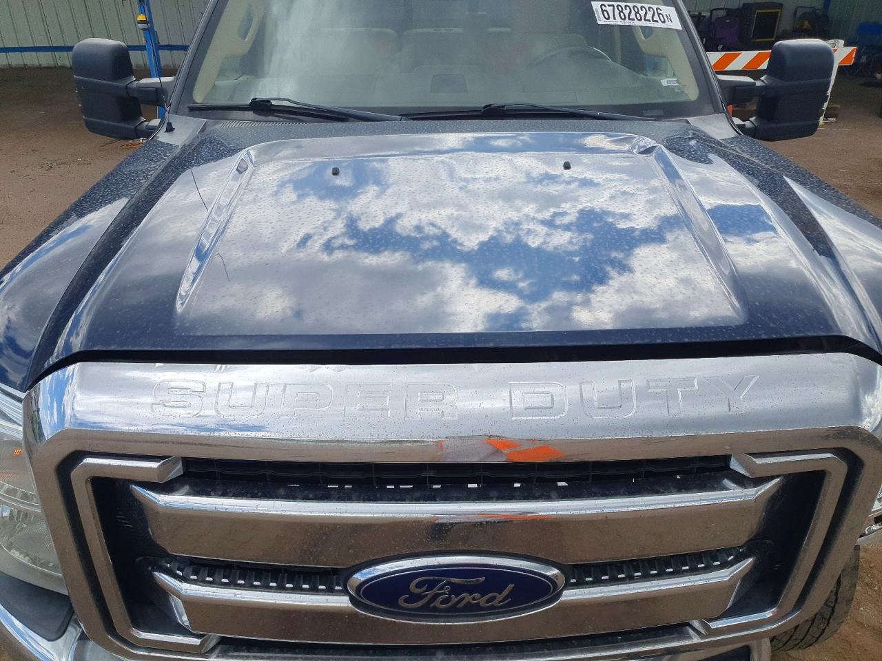2014 Ford F250 Super Duty Blue vin: 1FT7W2BT9EEA84815