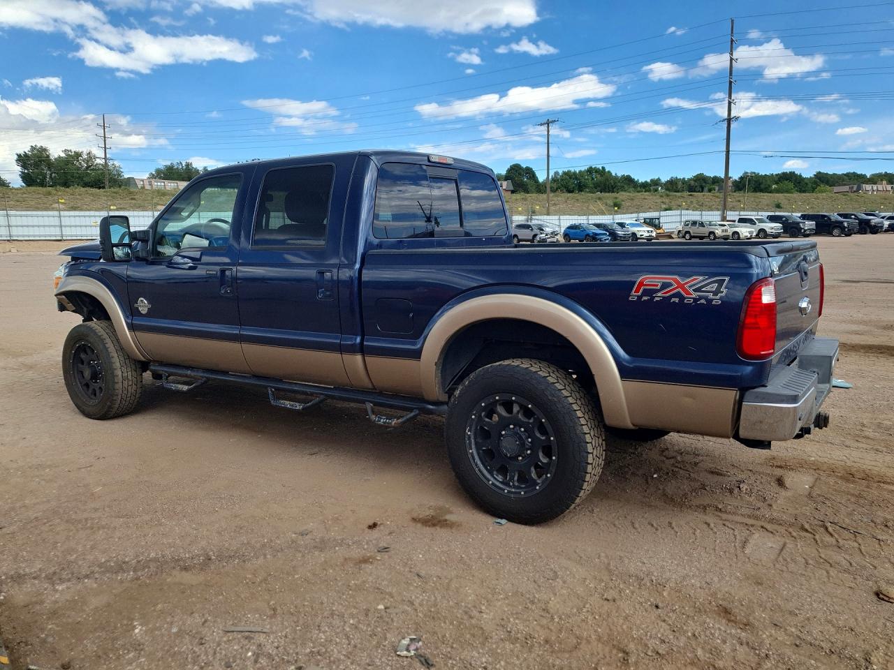 2014 Ford F250 Super Duty Blue vin: 1FT7W2BT9EEA84815