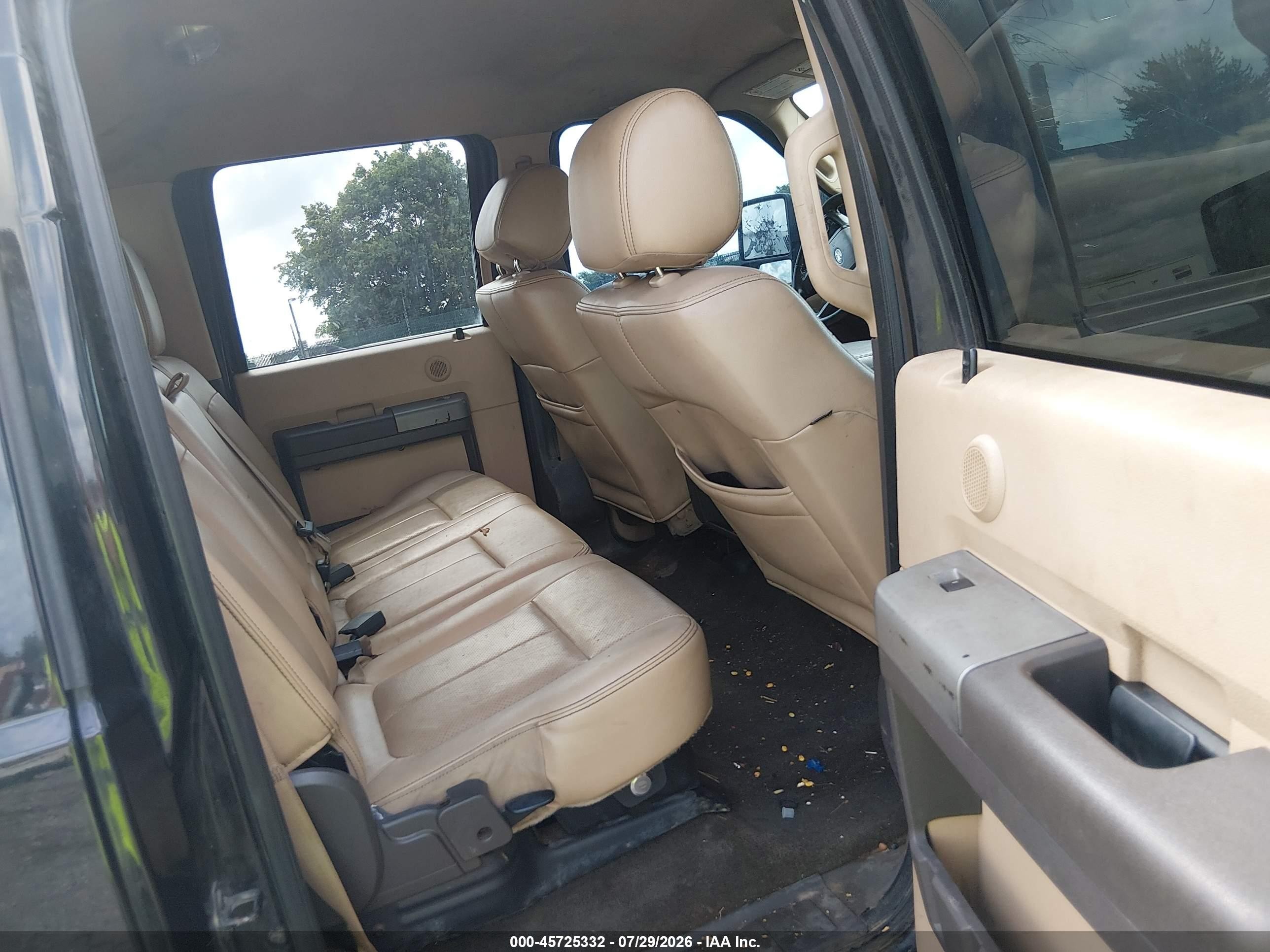 2014 Ford F-250 Lariat Black vin: 1FT7W2BT9EEB59125