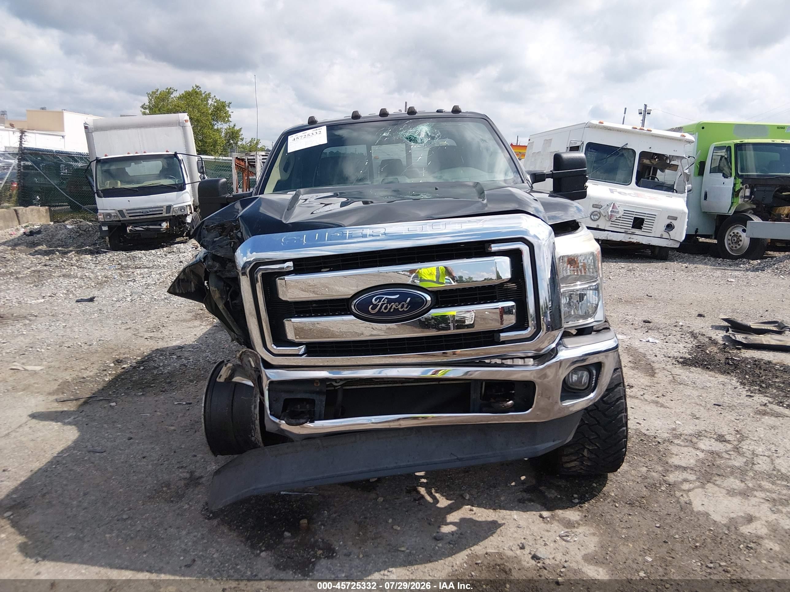 2014 Ford F-250 Lariat Black vin: 1FT7W2BT9EEB59125