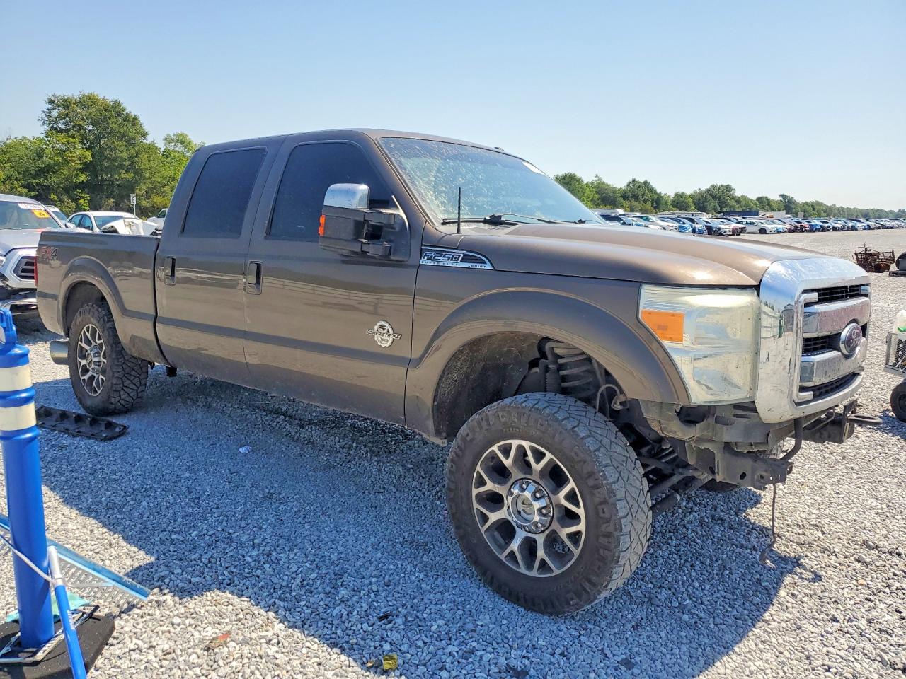 2015 Ford F250 Super Duty Коричневый vin: 1FT7W2BT9FEB75388
