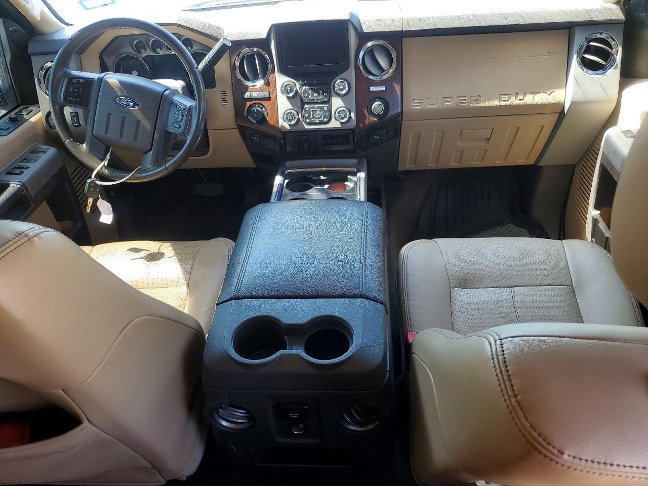 2015 Ford F250 Super Duty Коричневый vin: 1FT7W2BT9FEB75388