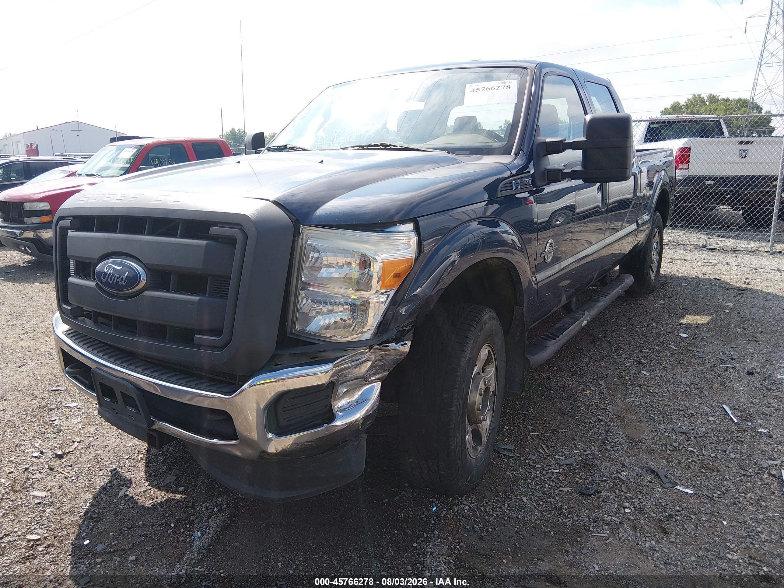 2015 Ford F-250 Xl Синий vin: 1FT7W2BT9FEC22094