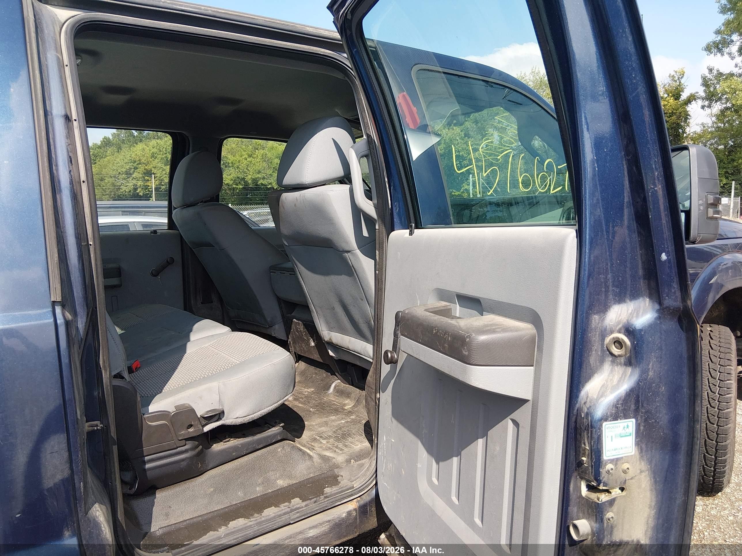 2015 Ford F-250 Xl Синий vin: 1FT7W2BT9FEC22094