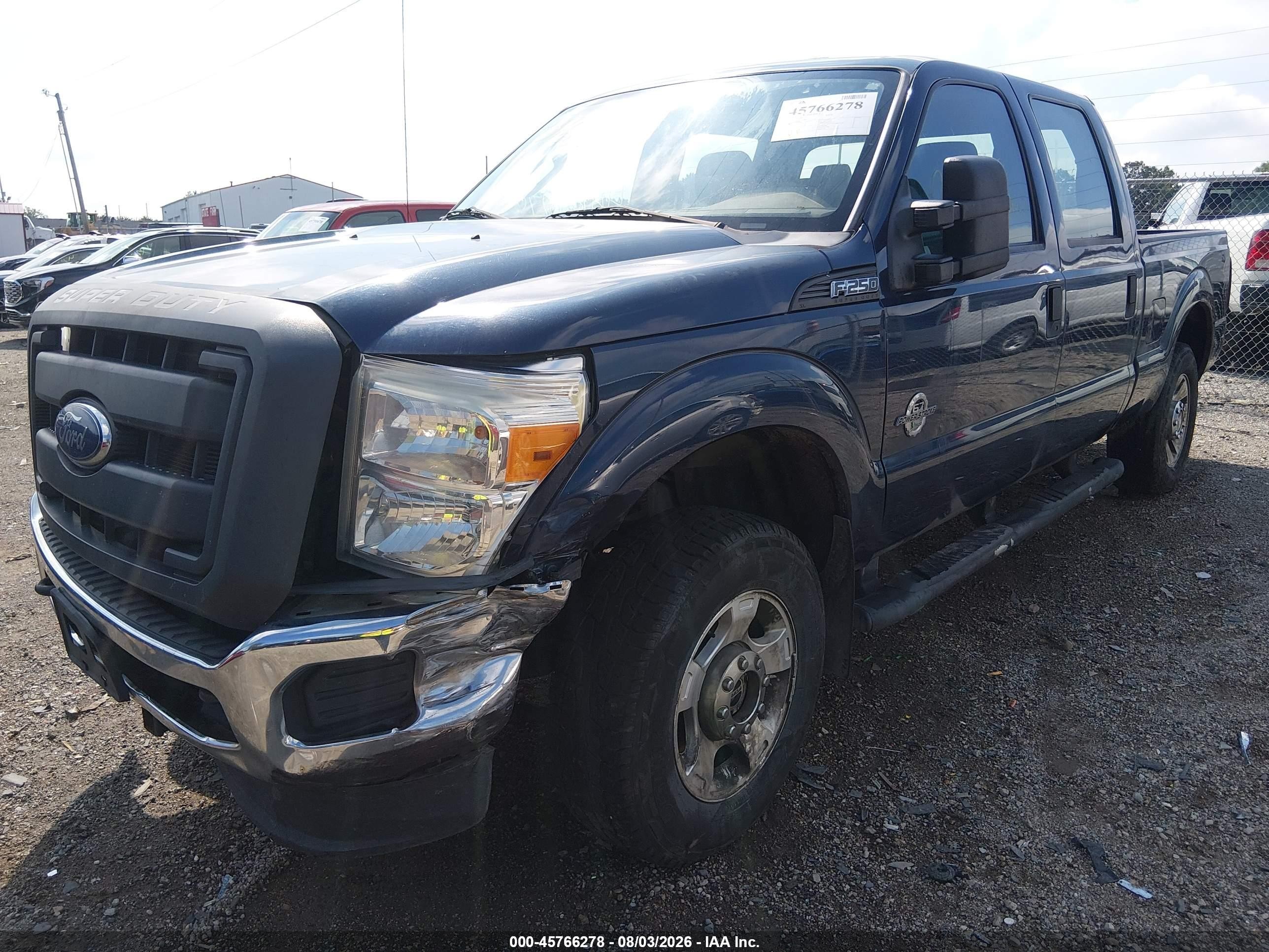 2015 Ford F-250 Xl Синий vin: 1FT7W2BT9FEC22094