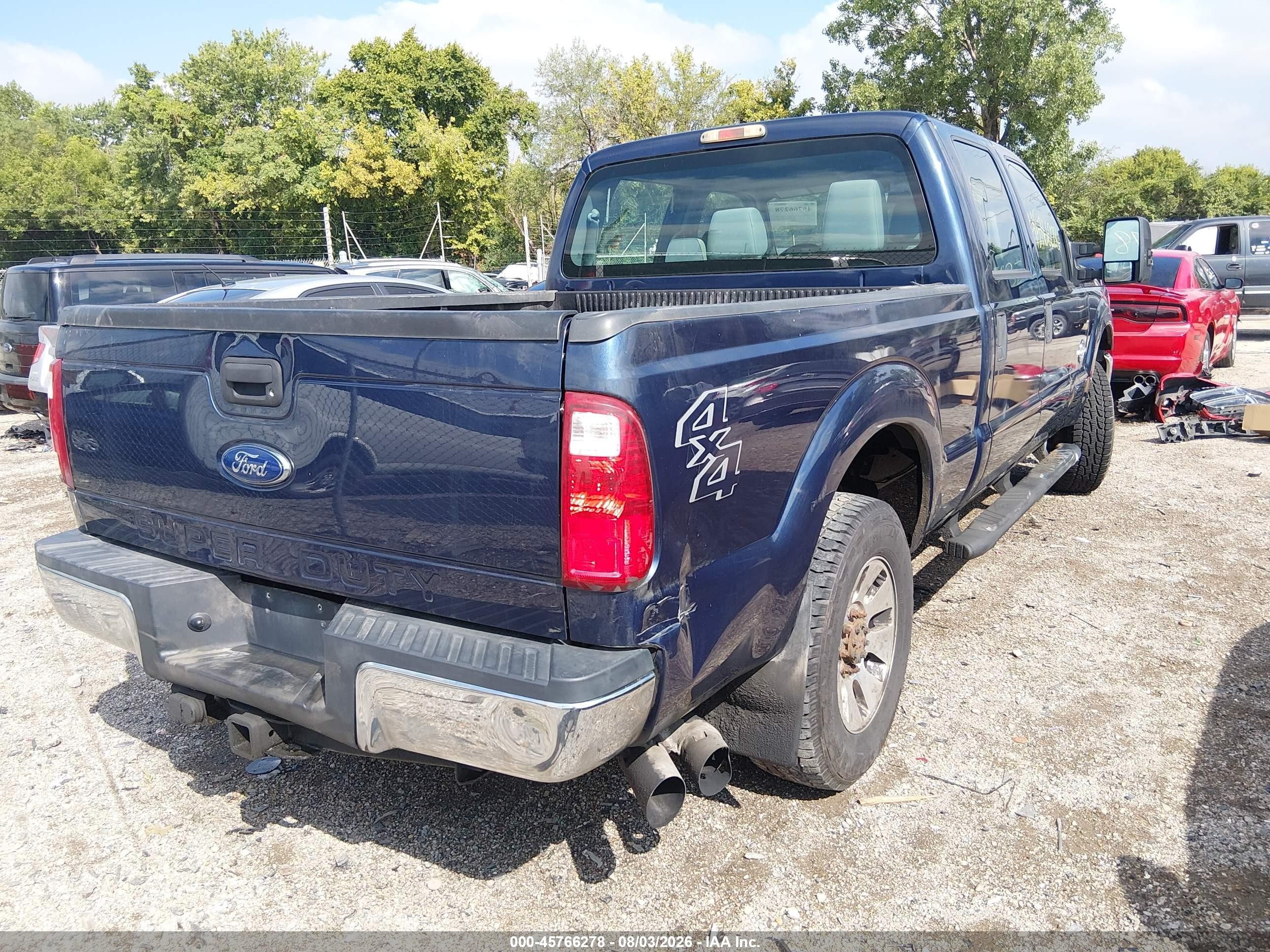 2015 Ford F-250 Xl Синий vin: 1FT7W2BT9FEC22094
