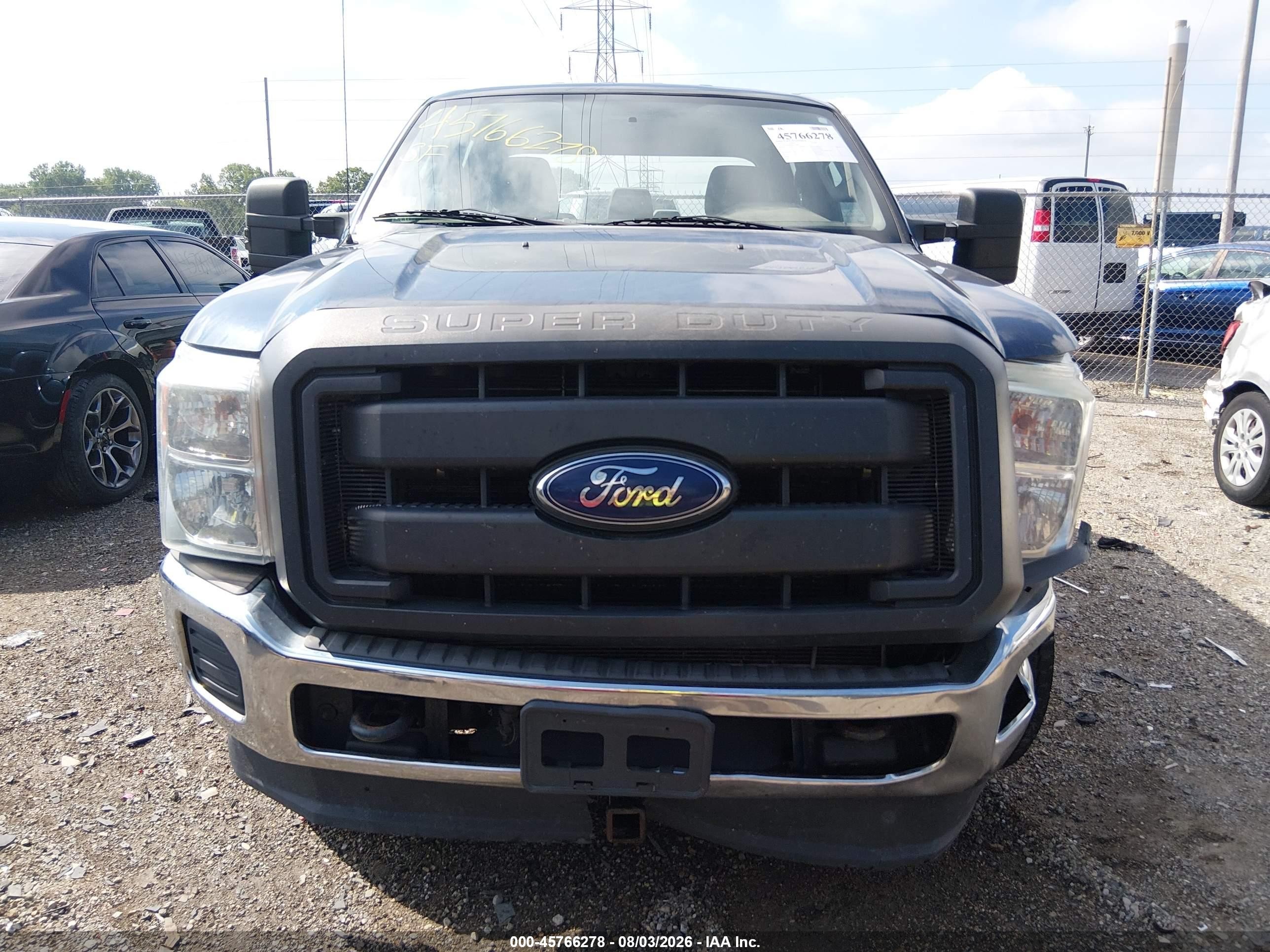 2015 Ford F-250 Xl Синий vin: 1FT7W2BT9FEC22094