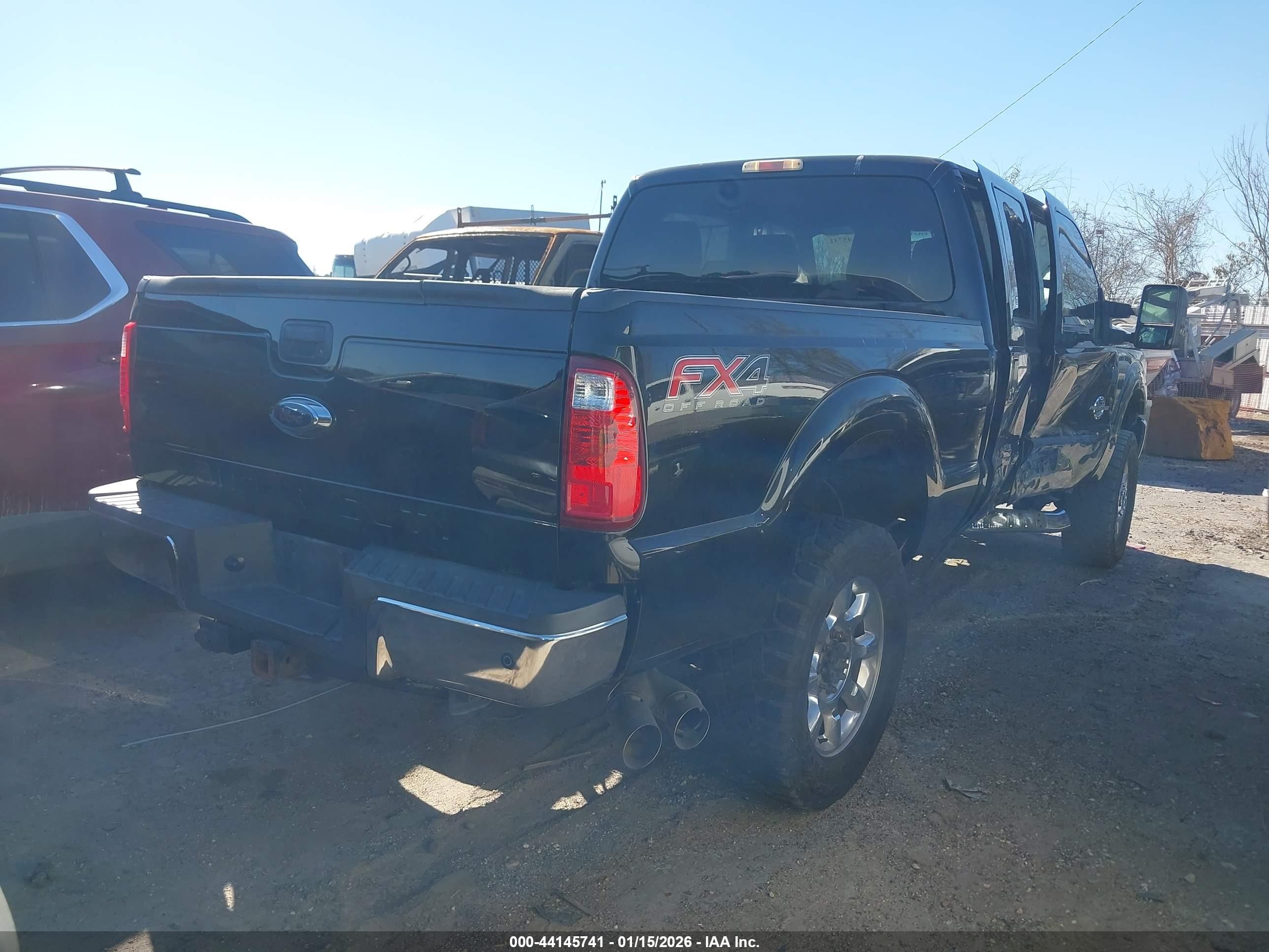 2015 Ford F-250 Lariat Черный vin: 1FT7W2BT9FED05637