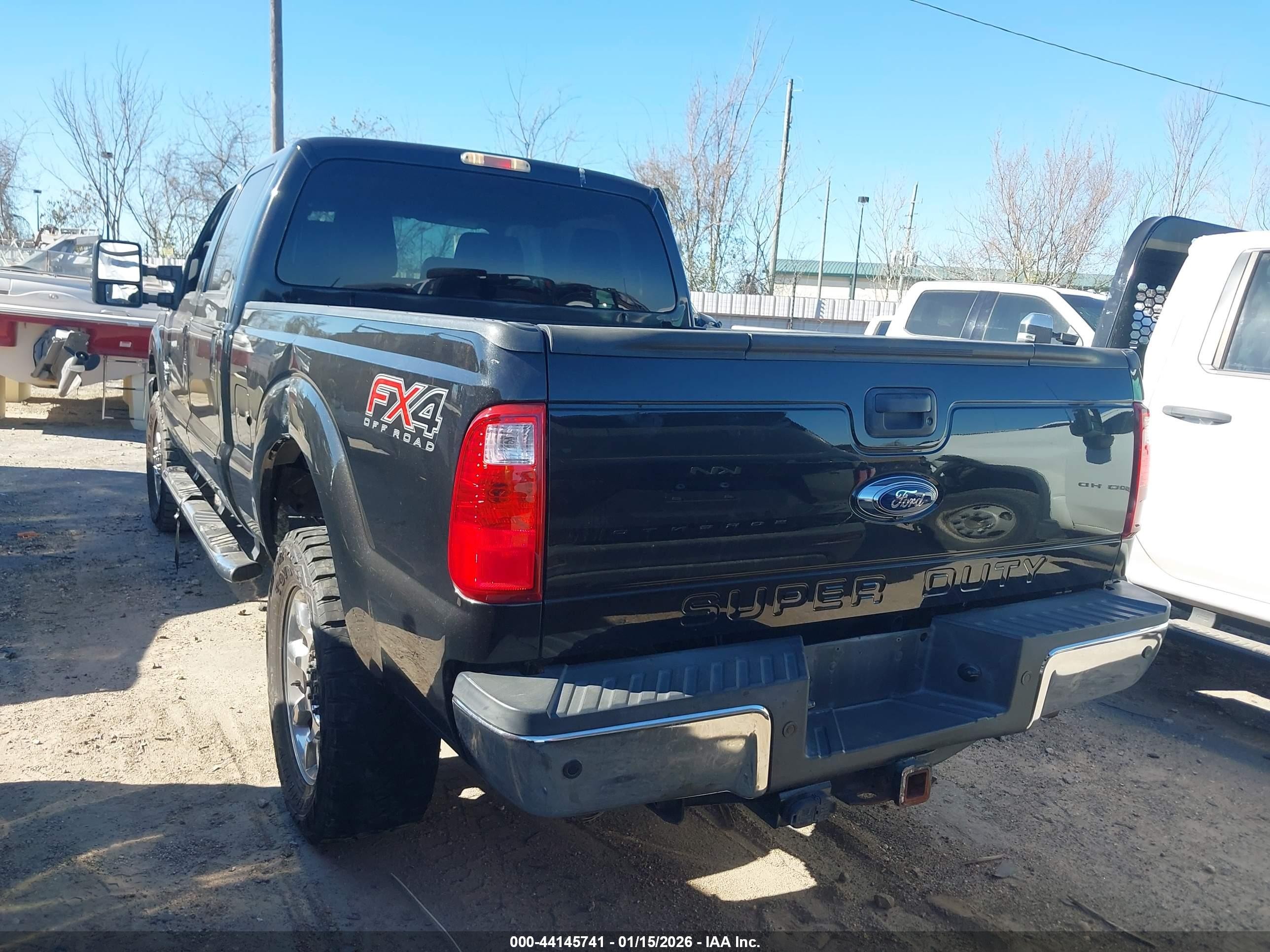 2015 Ford F-250 Lariat Черный vin: 1FT7W2BT9FED05637
