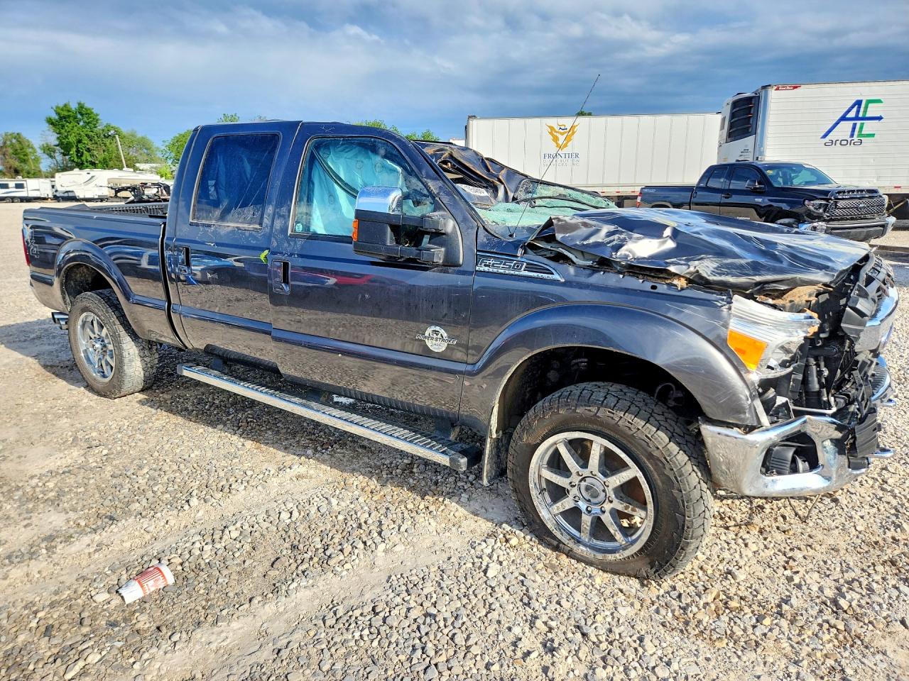 2015 Ford F250 Super Duty Charcoal vin: 1FT7W2BT9FED27749