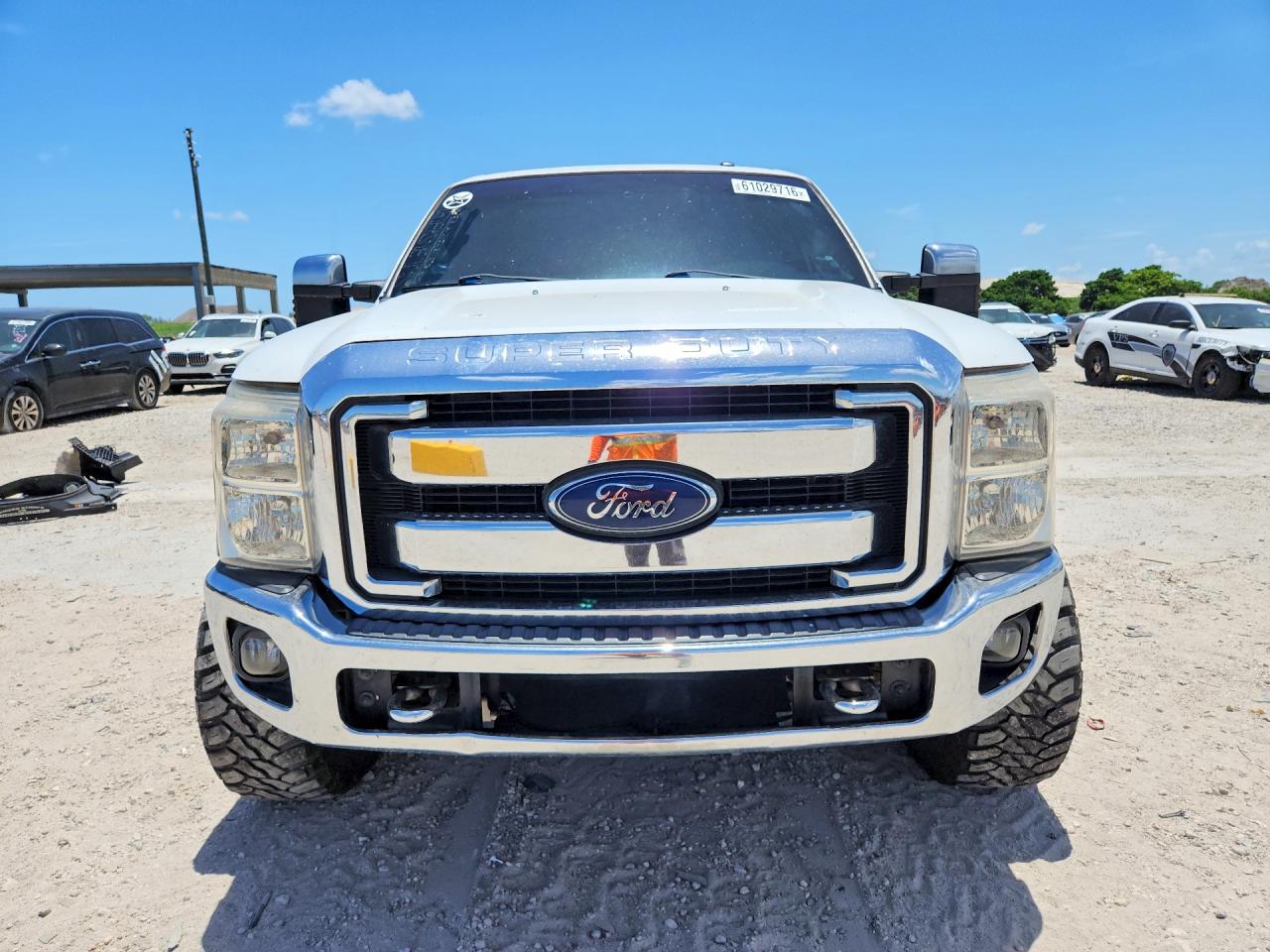 2015 Ford F250 Super Duty Белый vin: 1FT7W2BT9FED53476