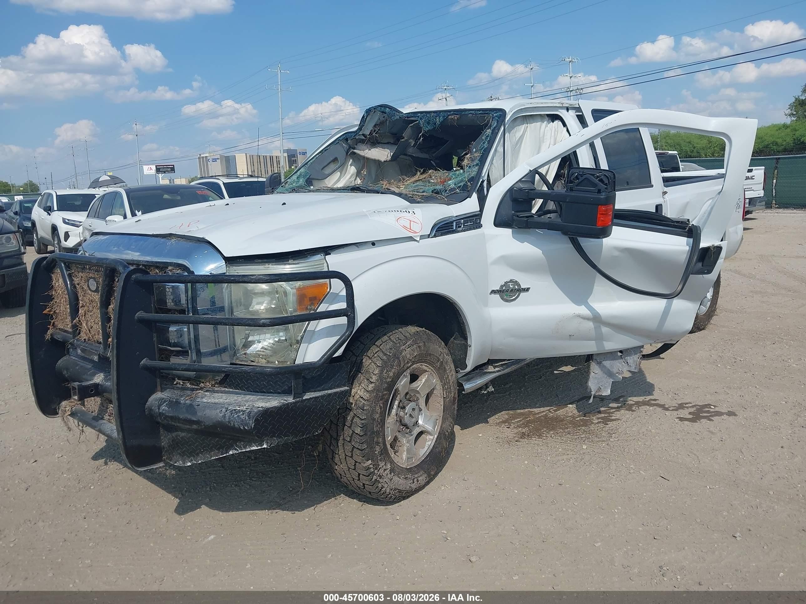 2016 Ford F-250 Xlt White vin: 1FT7W2BT9GEA65832