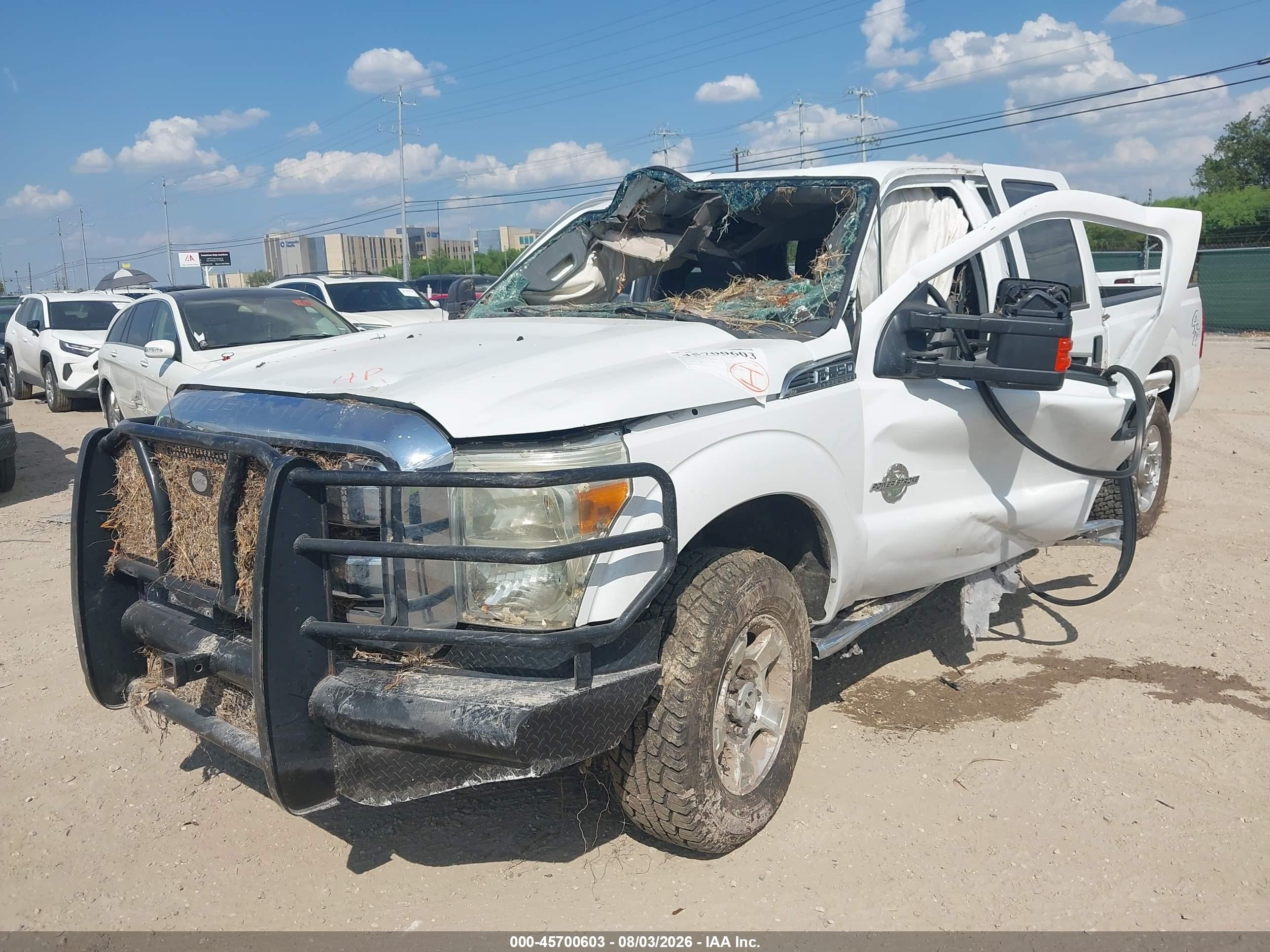 2016 Ford F-250 Xlt White vin: 1FT7W2BT9GEA65832