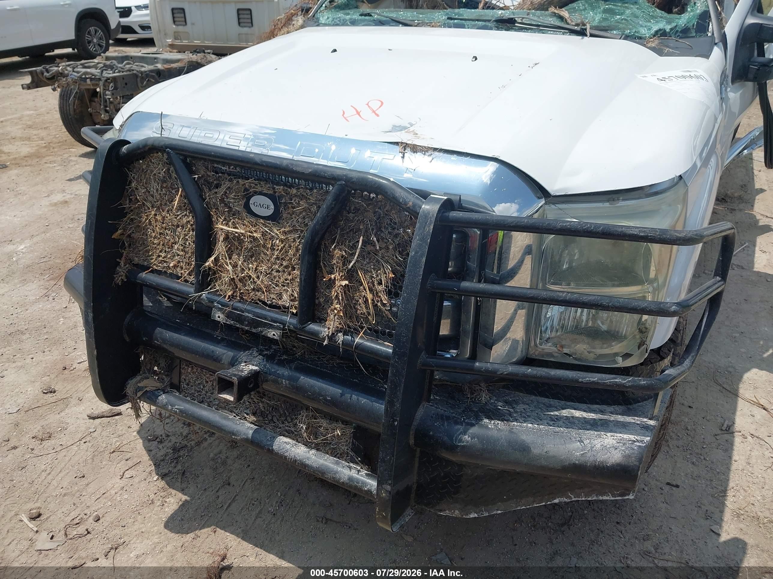 2016 Ford F-250 Xlt White vin: 1FT7W2BT9GEA65832