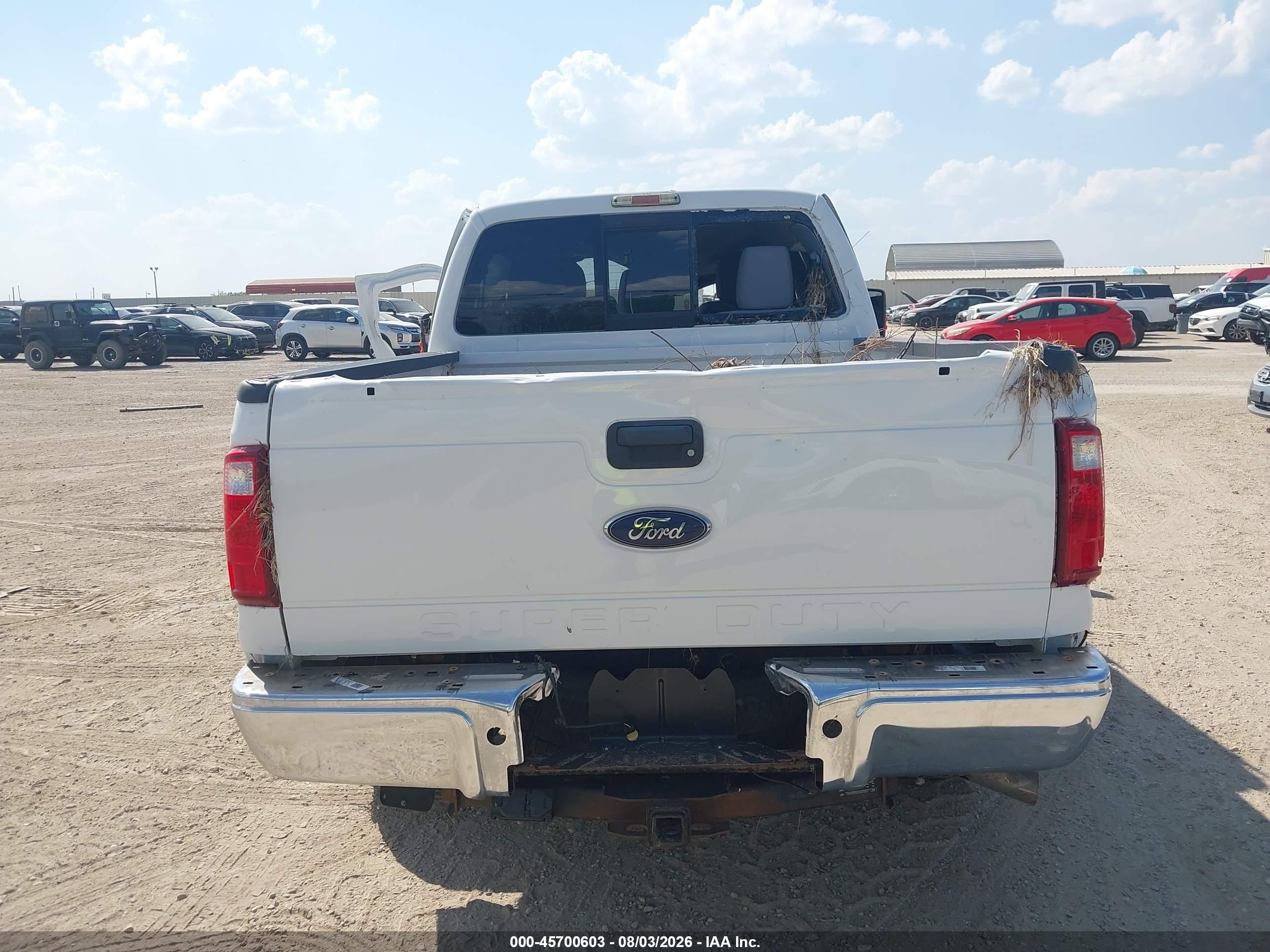 2016 Ford F-250 Xlt White vin: 1FT7W2BT9GEA65832