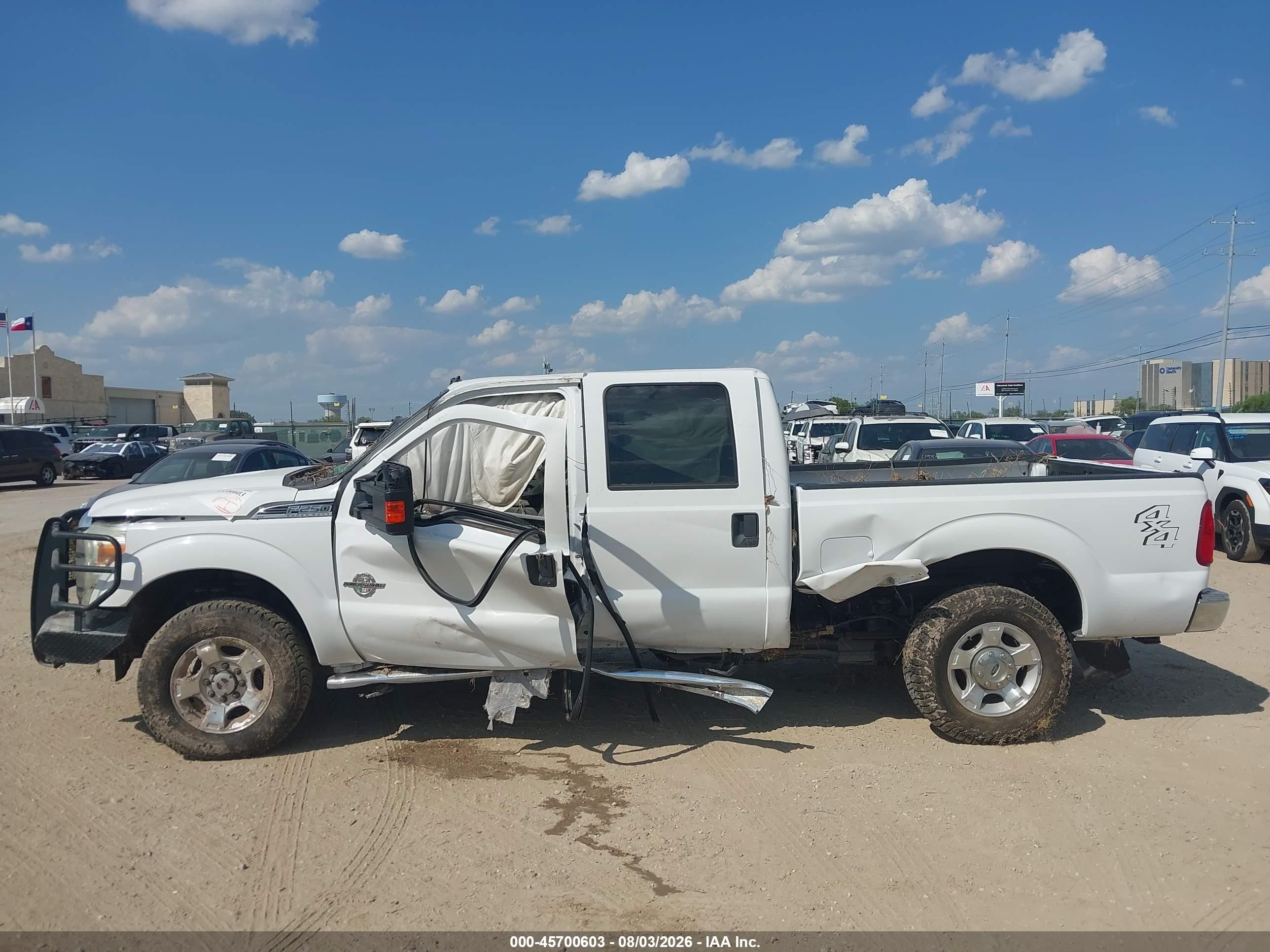 2016 Ford F-250 Xlt White vin: 1FT7W2BT9GEA65832
