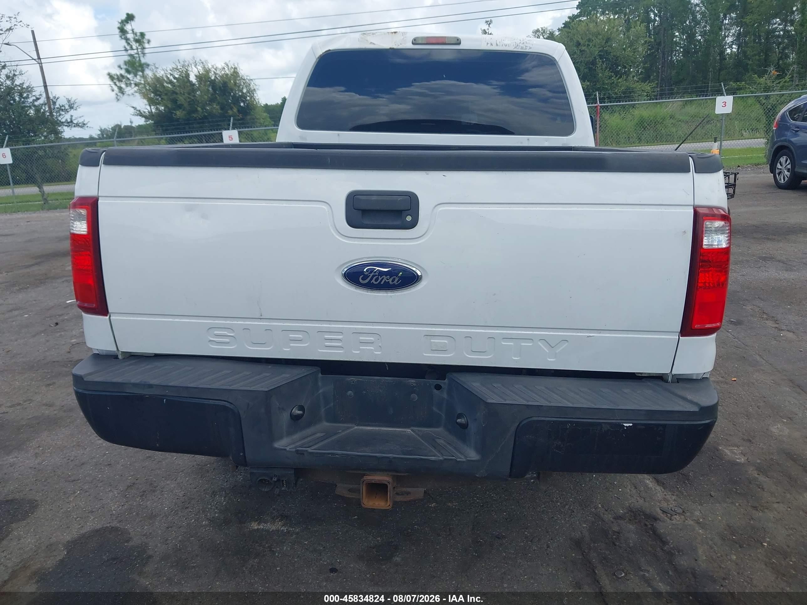 2016 Ford F-250 Xl White vin: 1FT7W2BT9GEA83246