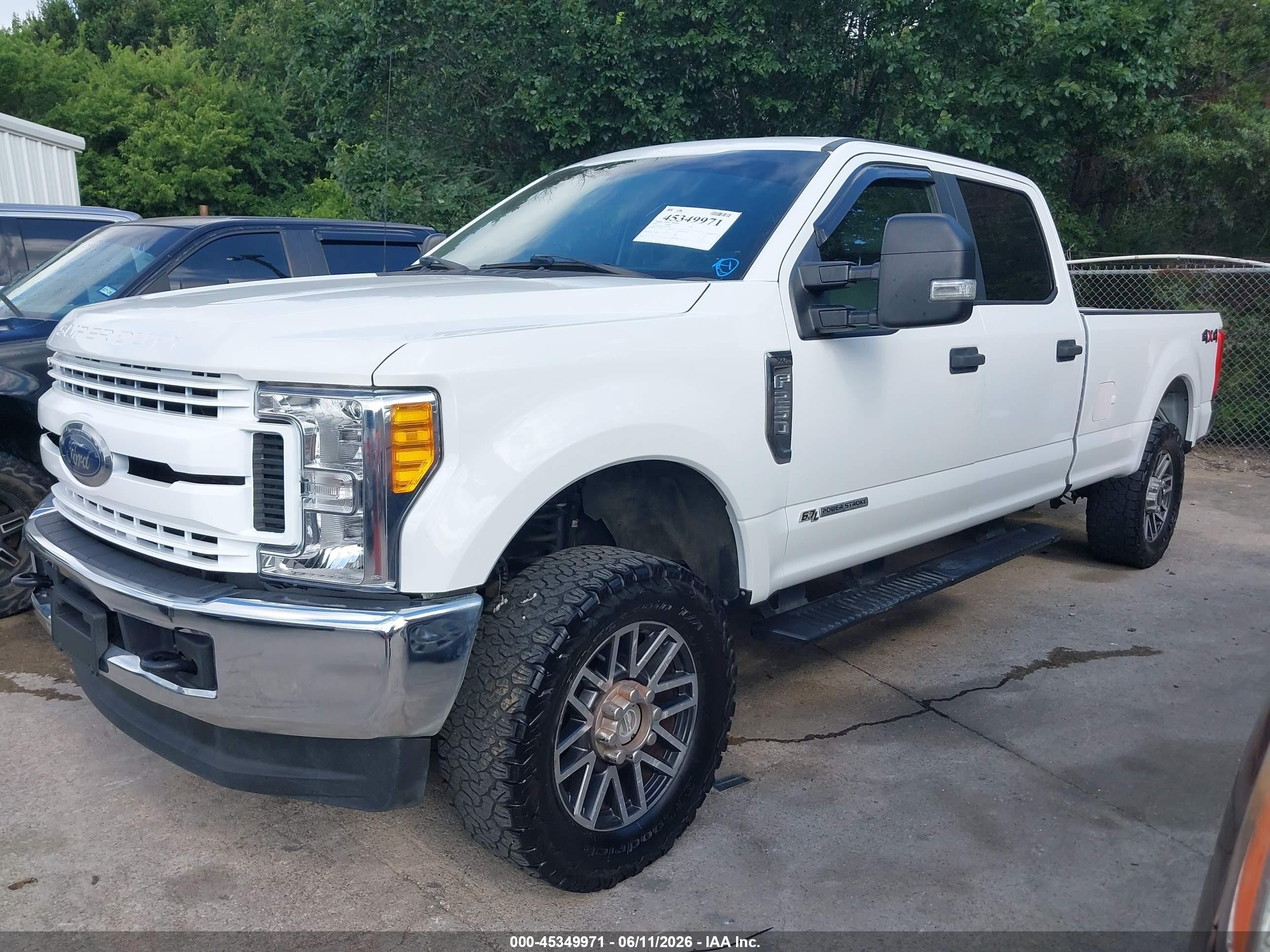 2017 Ford F-250 Xl Белый vin: 1FT7W2BT9HED04653