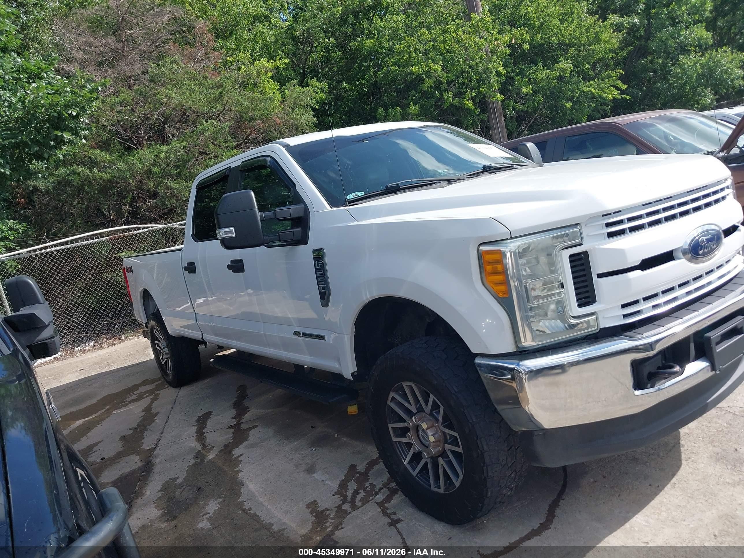 2017 Ford F-250 Xl Белый vin: 1FT7W2BT9HED04653