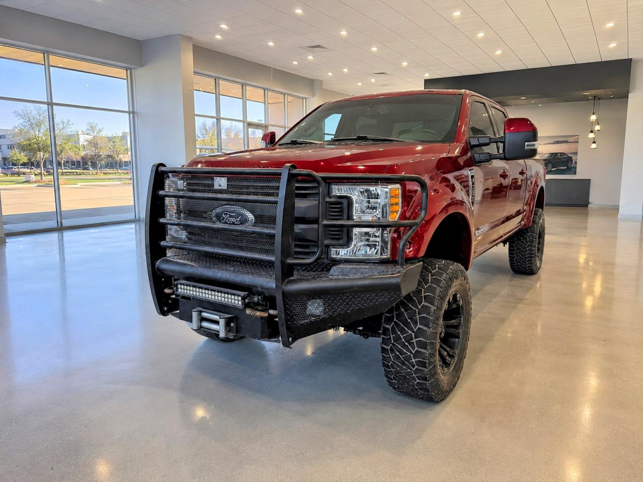 2018 Ford F250 Super Duty Red vin: 1FT7W2BT9JEB18648