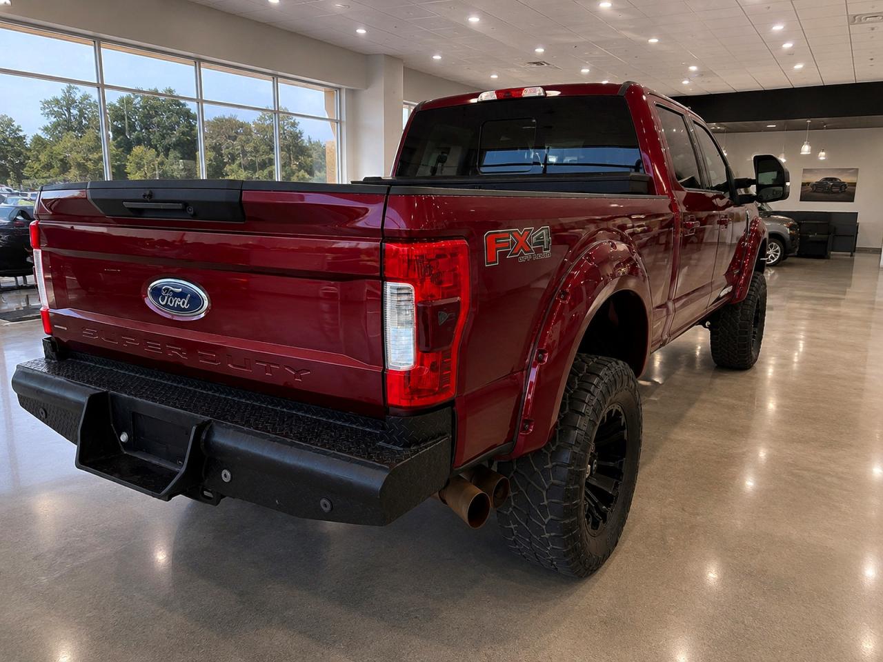 2018 Ford F250 Super Duty Red vin: 1FT7W2BT9JEB18648