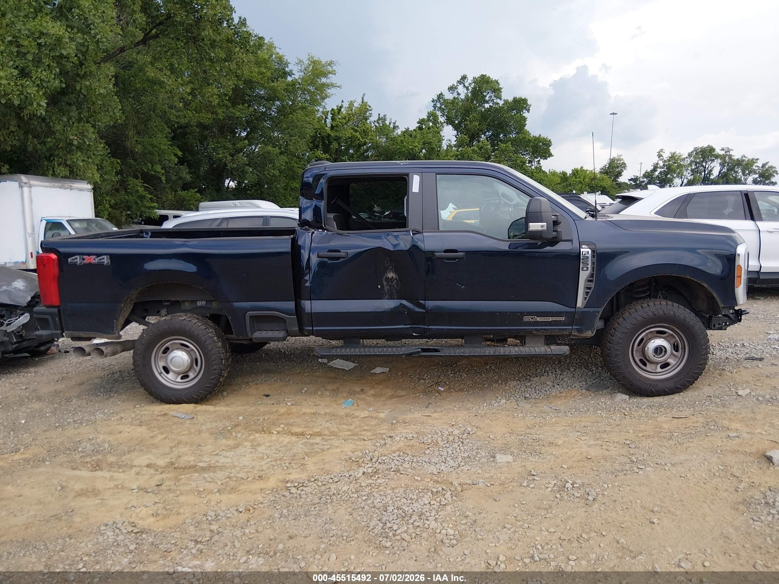 2025 Ford F-250 Xl Dark Blue vin: 1FT7W2BT9SEC49855