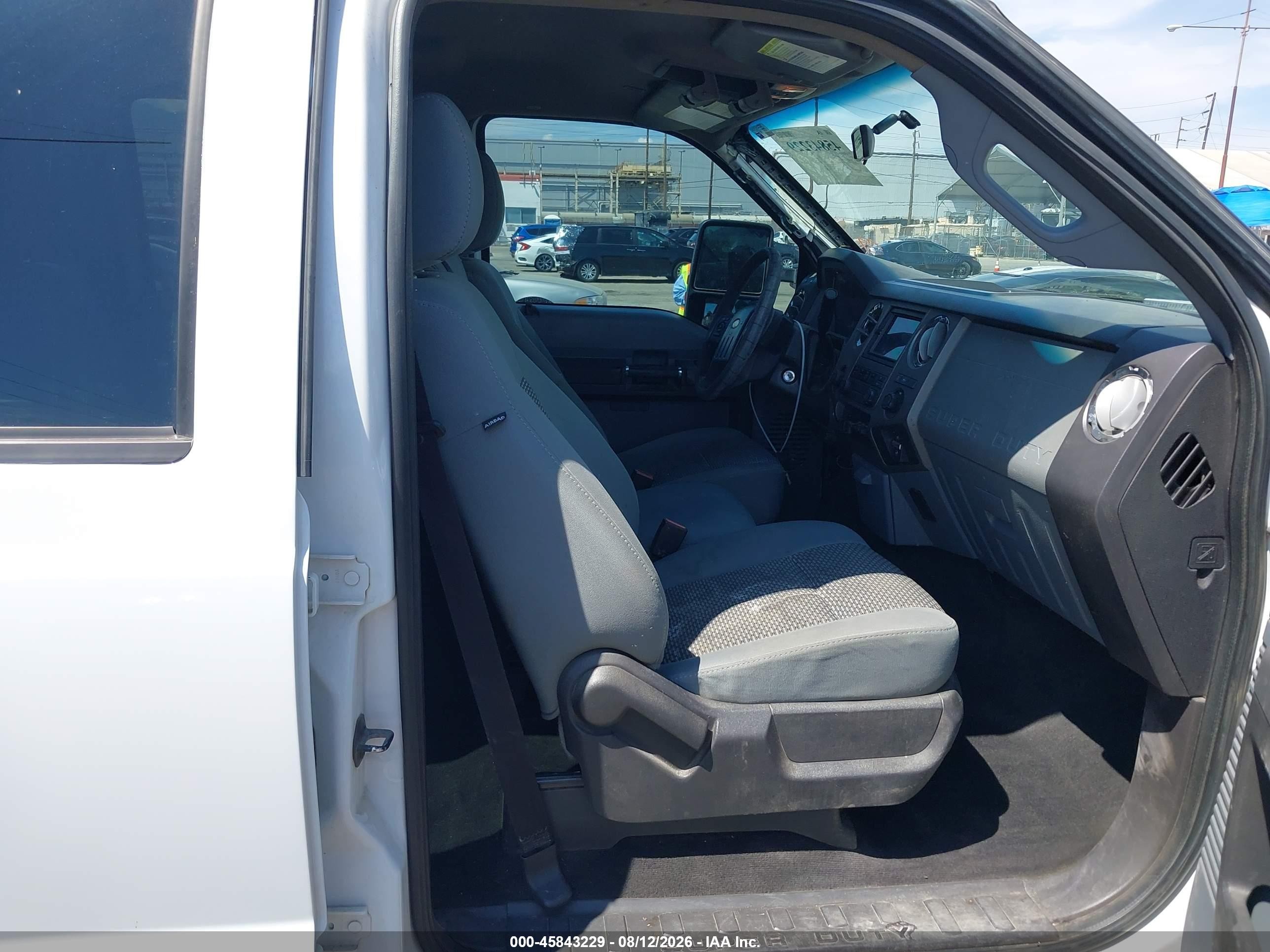 2011 Ford F-250 Xlt White vin: 1FT7W2BTXBEA17541