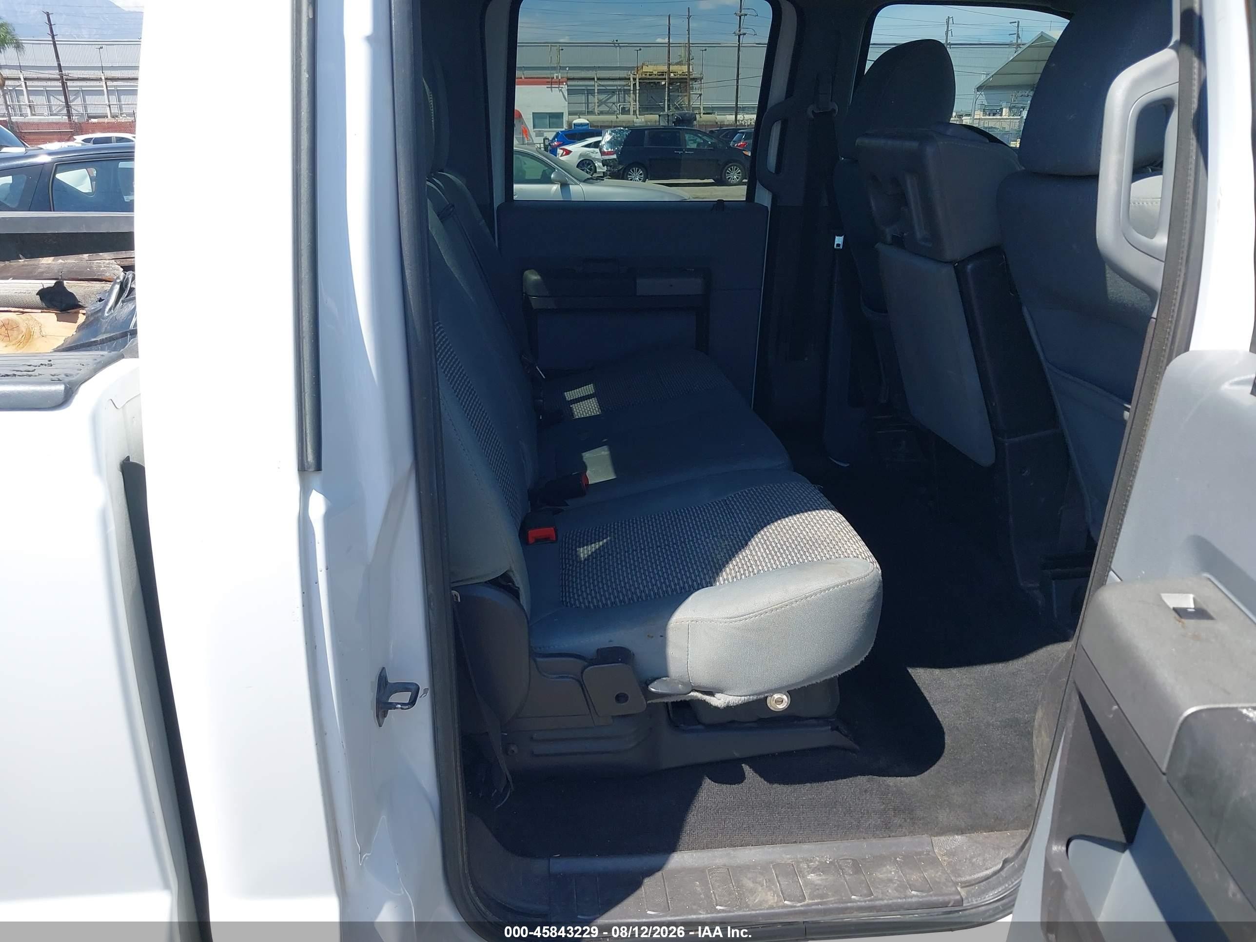 2011 Ford F-250 Xlt White vin: 1FT7W2BTXBEA17541
