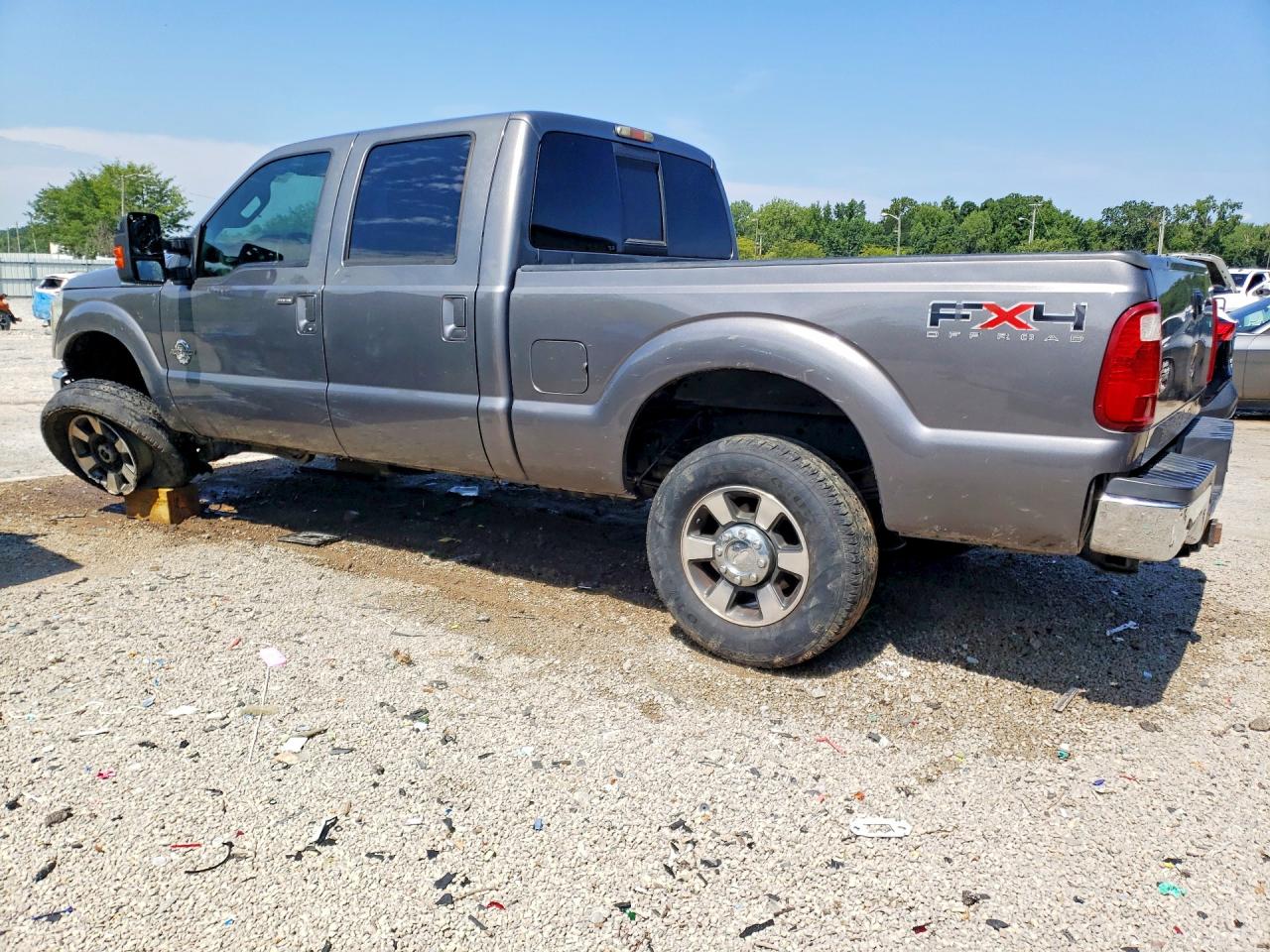 2011 Ford F250 Super Duty Gray vin: 1FT7W2BTXBEA58770