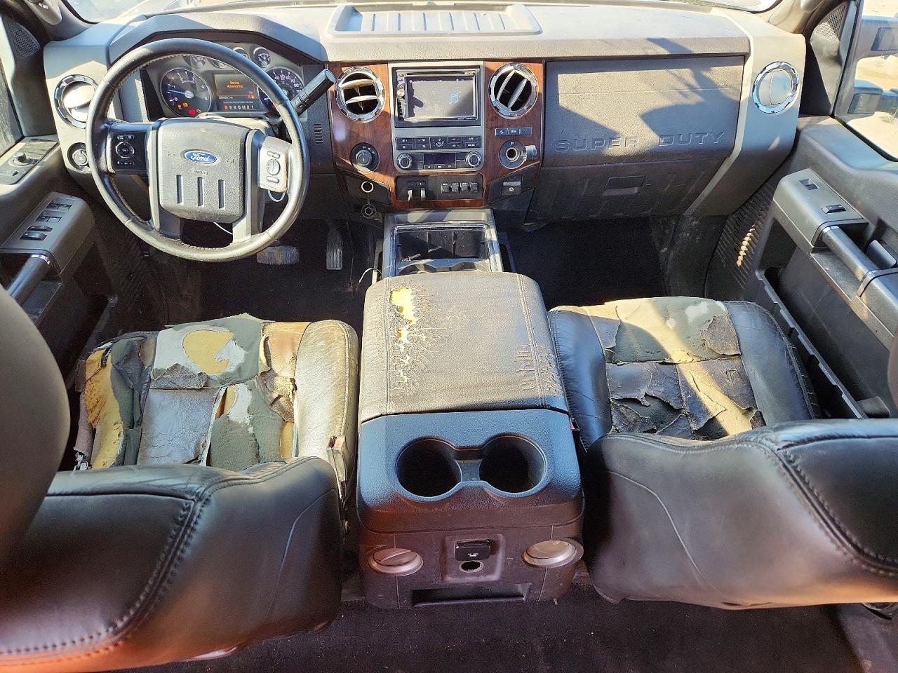 2011 Ford F250 Super Duty Gray vin: 1FT7W2BTXBEA58770