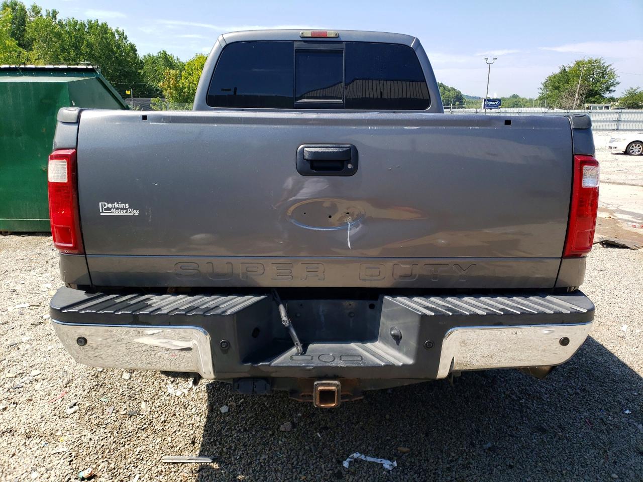 2011 Ford F250 Super Duty Gray vin: 1FT7W2BTXBEA58770