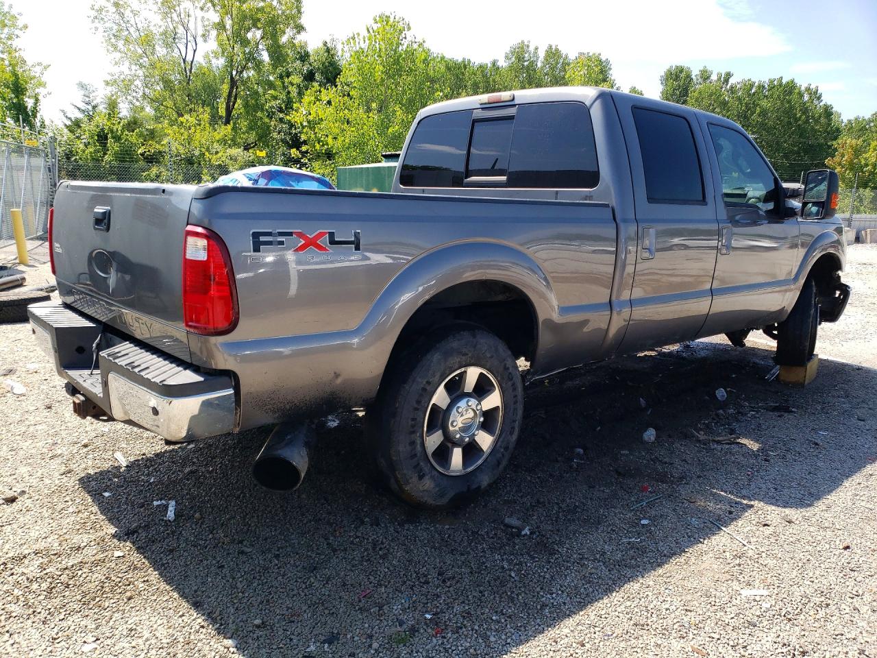 2011 Ford F250 Super Duty Gray vin: 1FT7W2BTXBEA58770