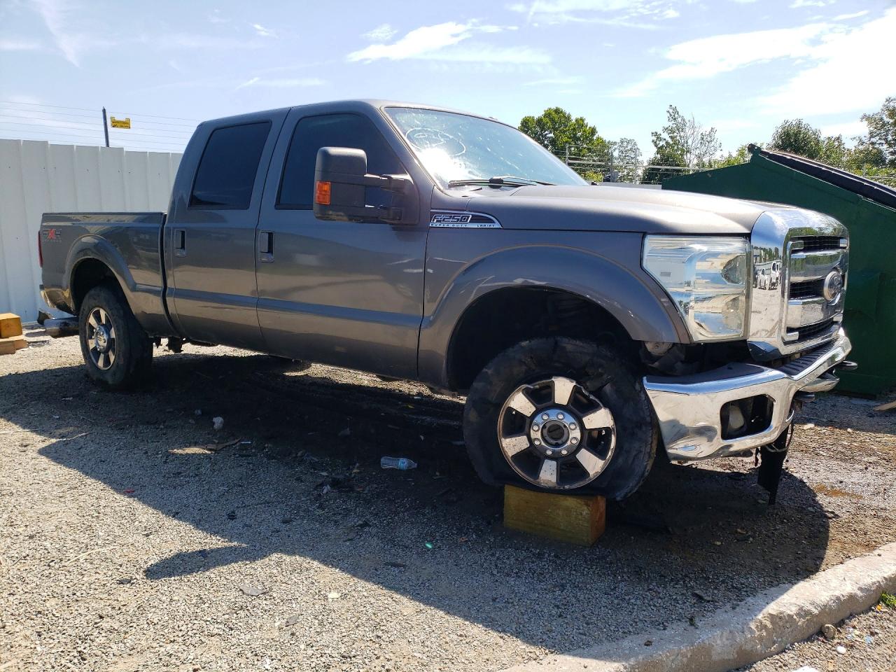 2011 Ford F250 Super Duty Gray vin: 1FT7W2BTXBEA58770
