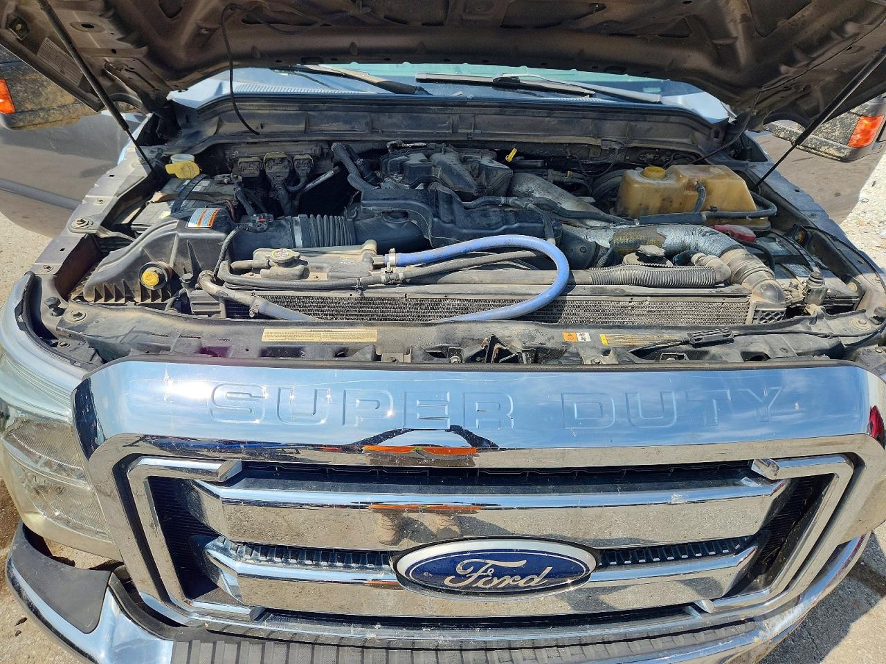 2011 Ford F250 Super Duty Gray vin: 1FT7W2BTXBEA58770