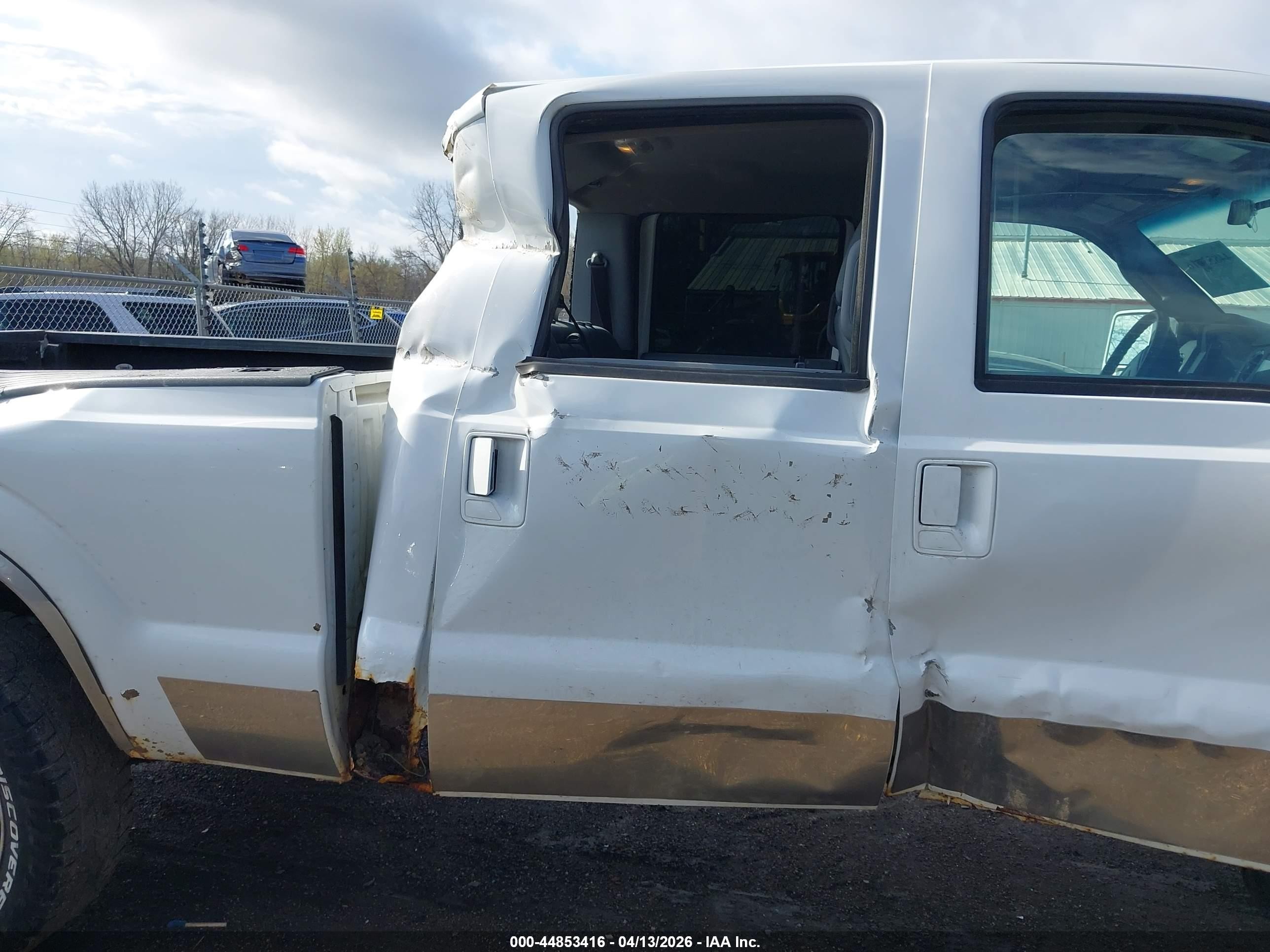 2011 Ford F-250 Xlt Белый vin: 1FT7W2BTXBEB80514
