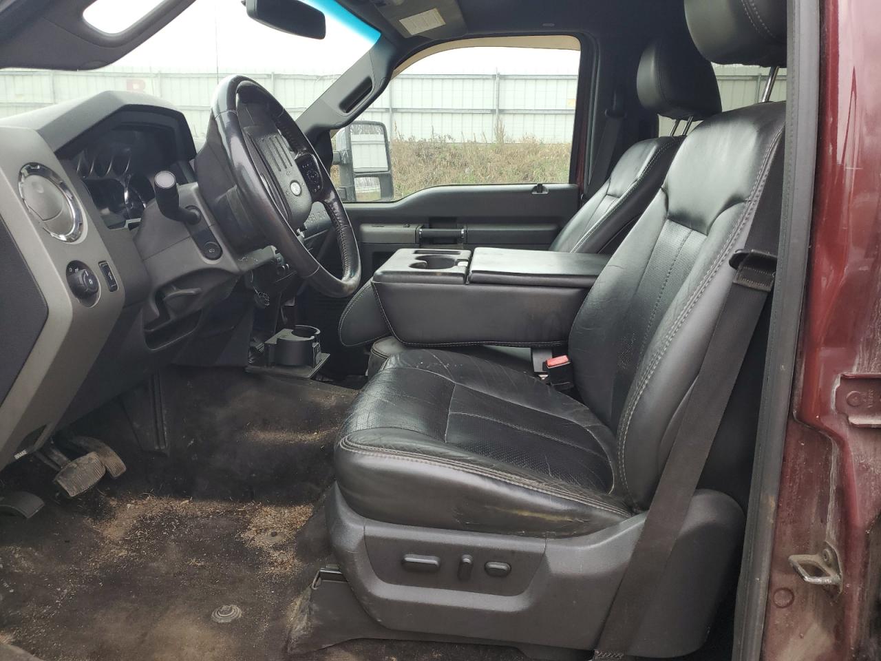 2011 Ford F250 Super Duty Темно-бордовый vin: 1FT7W2BTXBEC27430