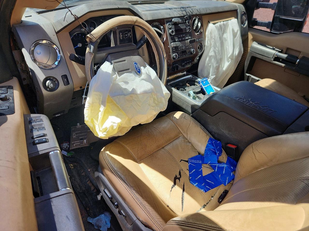 2011 Ford F250 Super Duty Коричневый vin: 1FT7W2BTXBEC85327