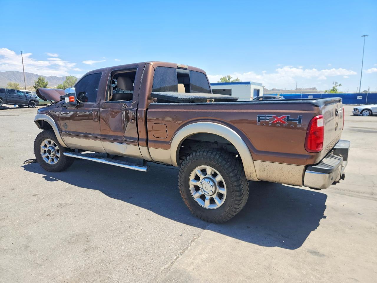 2011 Ford F250 Super Duty Коричневый vin: 1FT7W2BTXBEC85327