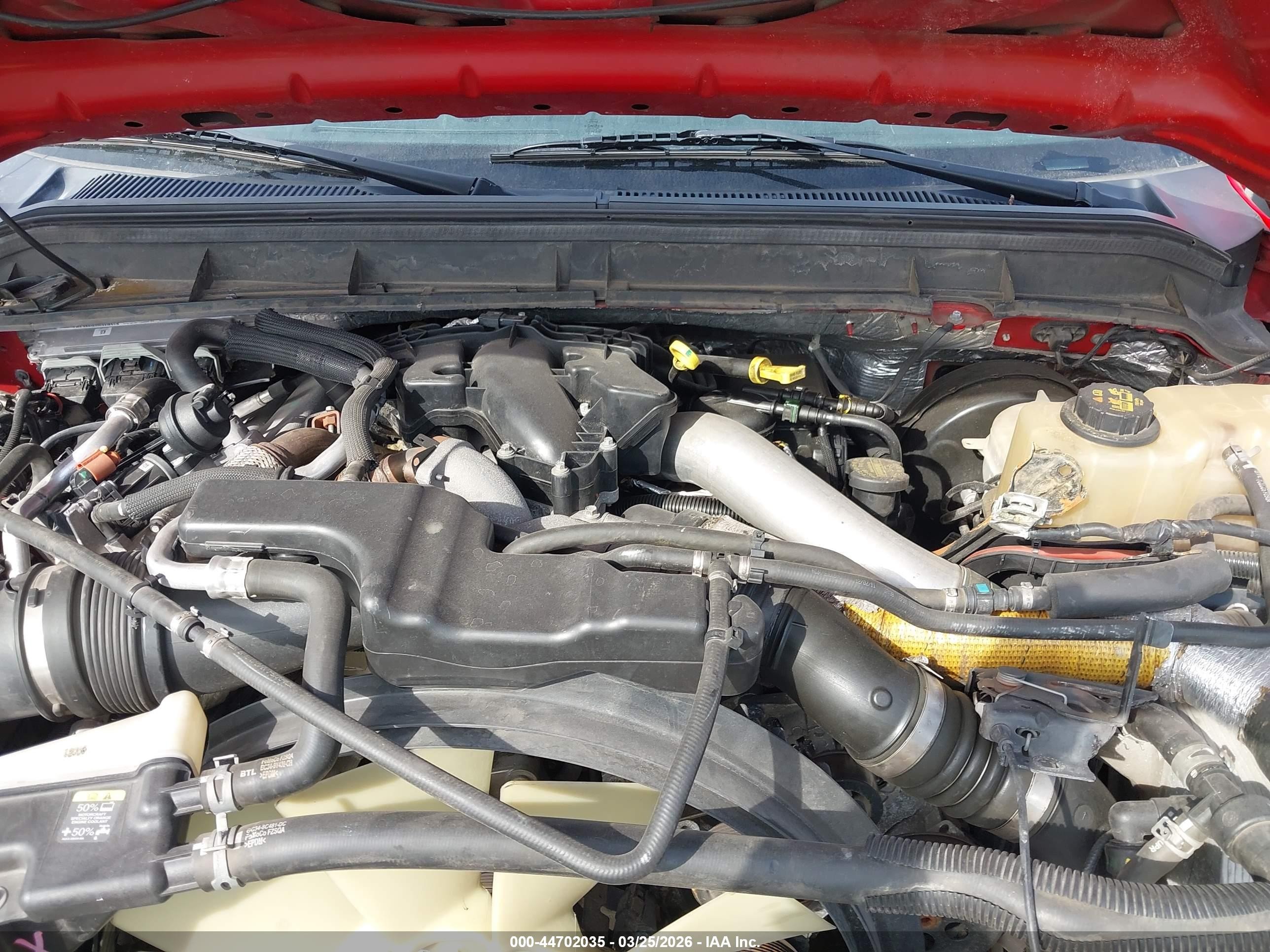 2012 Ford F-250 Xl Red vin: 1FT7W2BTXCEB23571