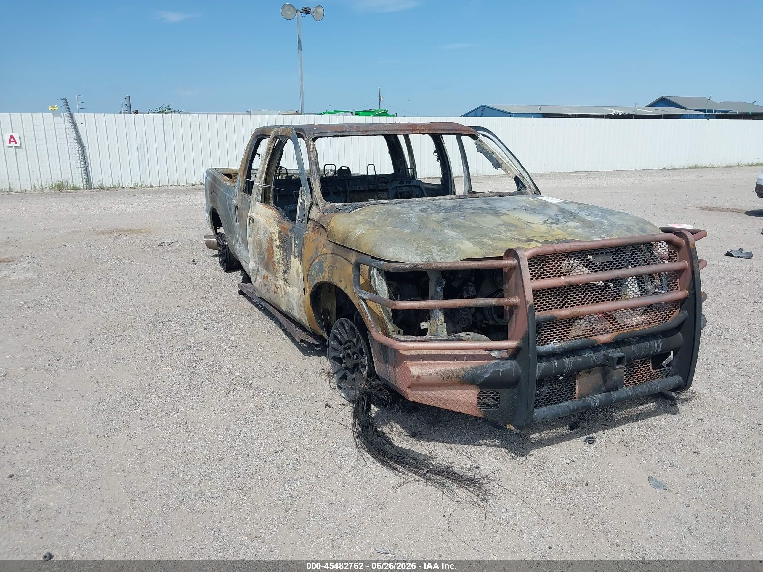2012 Ford Super Duty F-250 Srw Lariat Черный vin: 1FT7W2BTXCEC00262