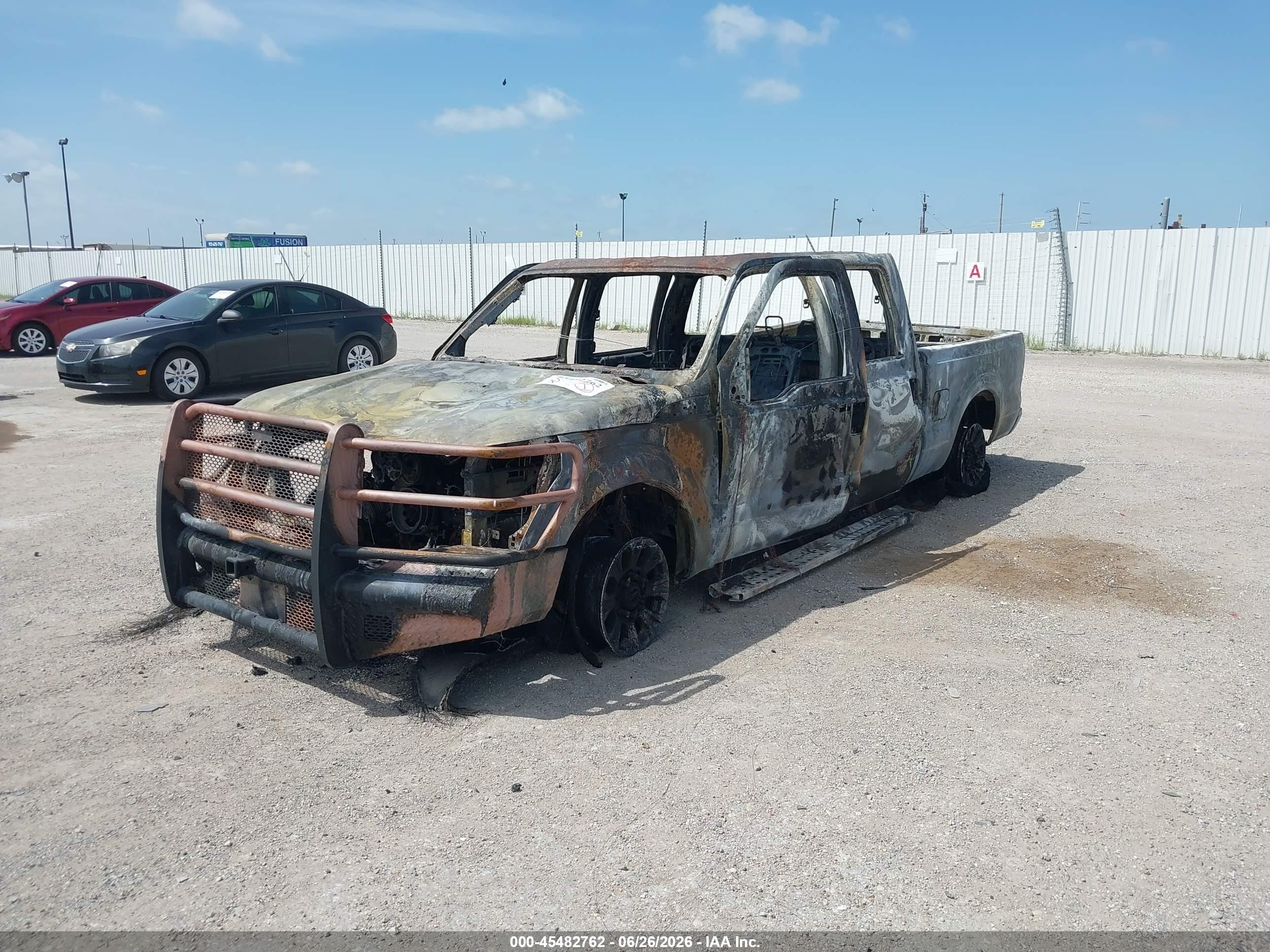 2012 Ford Super Duty F-250 Srw Lariat Черный vin: 1FT7W2BTXCEC00262