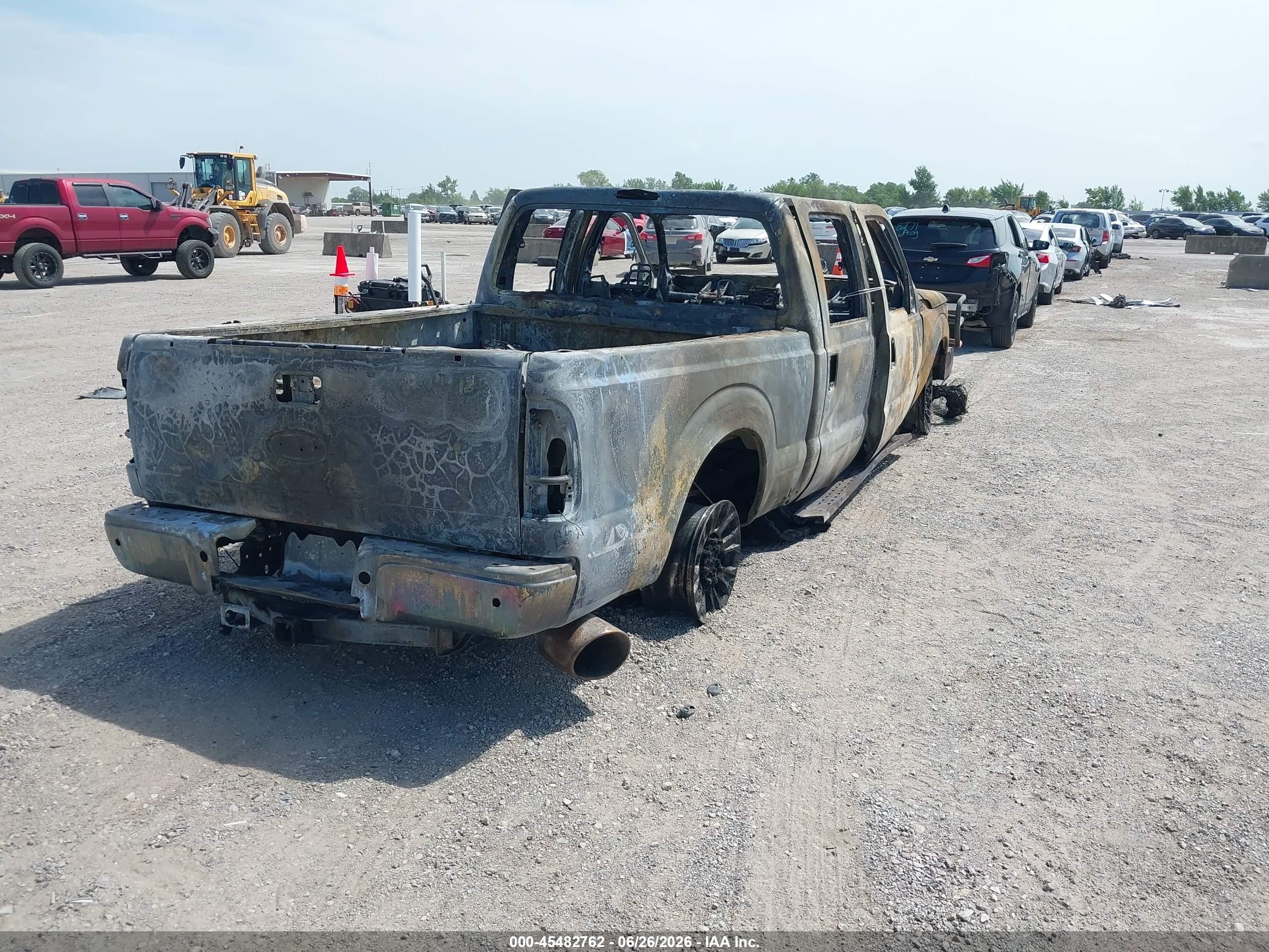 2012 Ford Super Duty F-250 Srw Lariat Черный vin: 1FT7W2BTXCEC00262